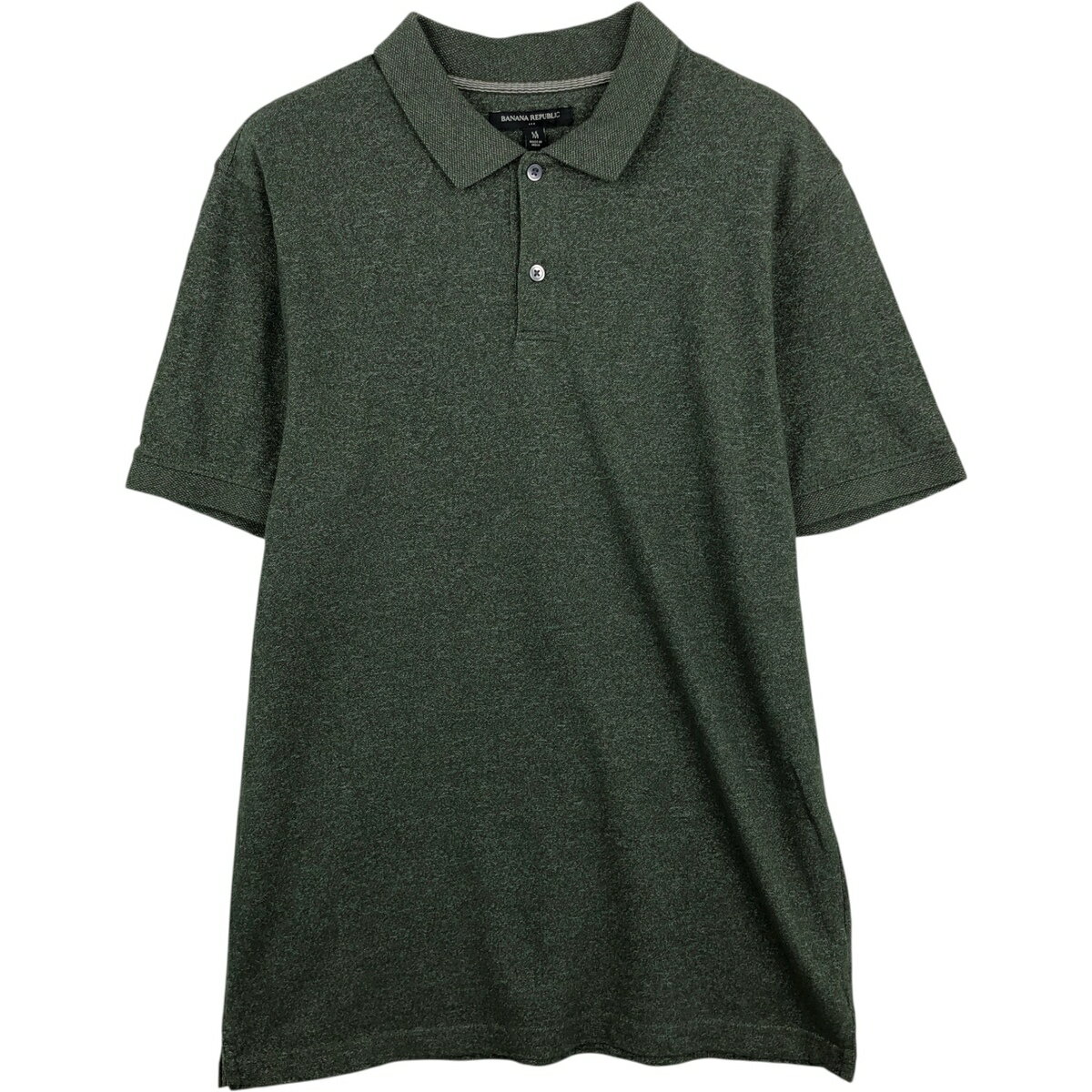 樂天商城 - 古着 バナナリパブリック BANANA REPUBLIC 半袖 ポロシャツ メンズM相当 /eaa623023 【中古】 【260607】 カーキ系 春夏秋
