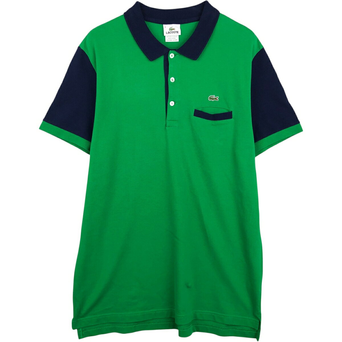 乐天商城 - 古着 ラコステ LACOSTE フランス企画 半袖 ポロシャツ 8 メンズXXL相当 /eaa623031 【中古】 【260607】