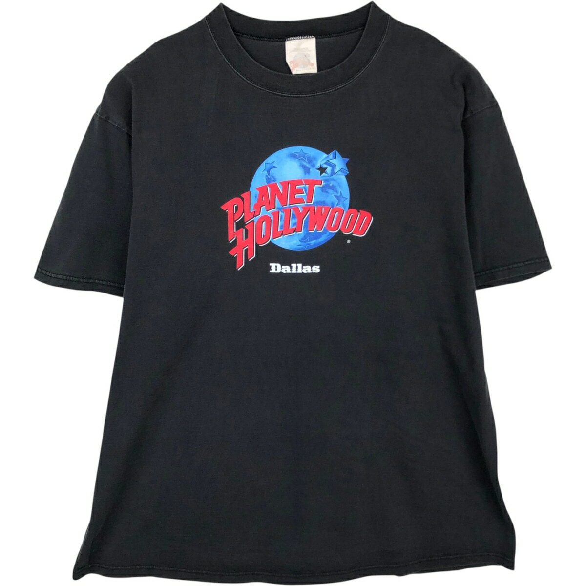 Portugal （Clubs） - 古着 90'S PLANET HOLLYWOOD プラネットハリウッド アドバタイジングTシャツ USA製 メンズXXL相当 ヴィンテージ /eaa623329 【中古】 【260606】