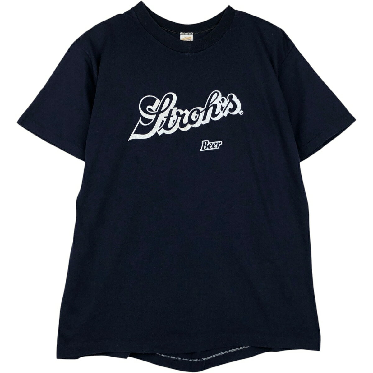 樂天商城 - 古着 70~80'S SPORTSWEAR STROH'S BEER ストローズ ビール アドバタイジングTシャツ USA製 メンズXL相当 ヴィンテージ /eaa623351 【中古】 【260603】