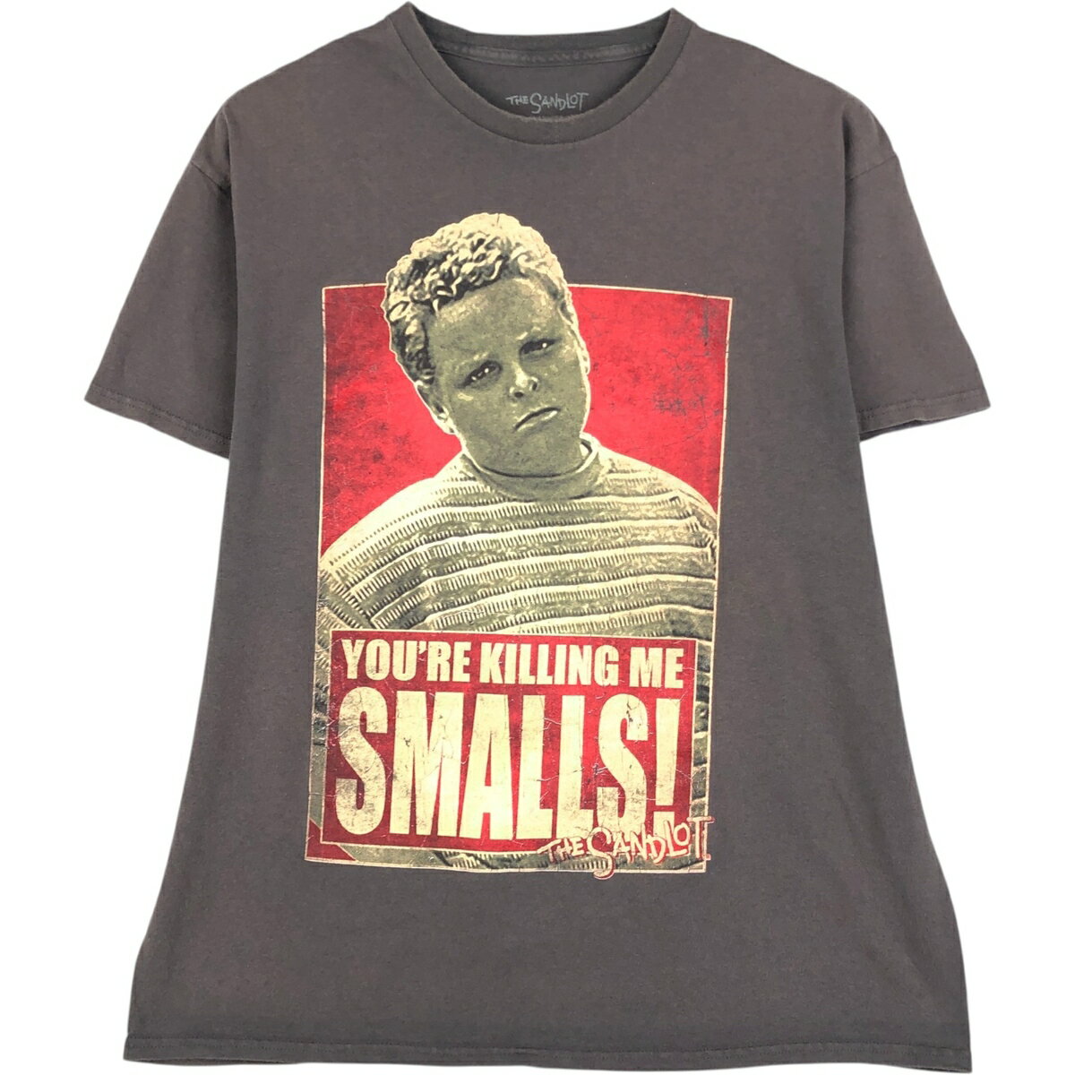 古着 THE SANDLOT サンドロット 映画 ムービーTシャツ メンズL相当 /eaa623391   グレー系 春夏秋