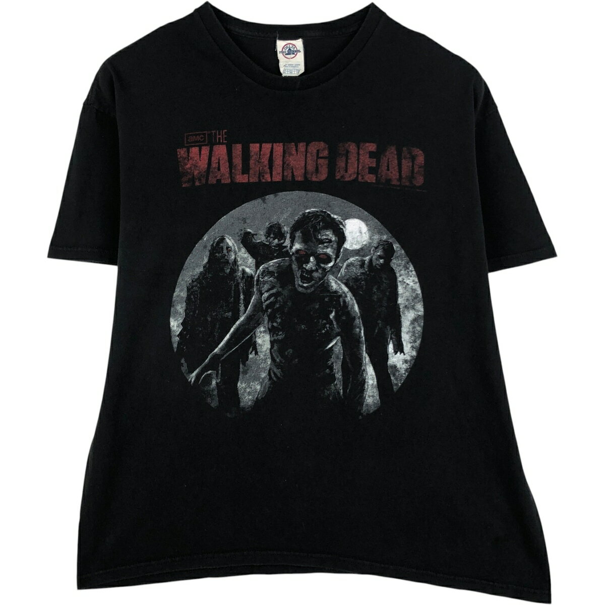 Rakuten - 古着 デルタ DELTA THE WALKING DEAD ウォーキングデッド 映画 ムービーTシャツ メンズXL相当 /eaa623403 【中古】 【260605】 ブラック系 春夏秋
