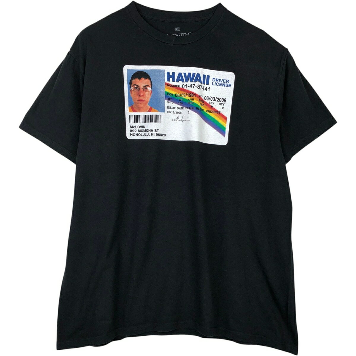 Rakuten - 古着 SUPER BAD スーパーバッド童貞ウォーズ 映画 ムービーTシャツ メンズXL相当 /eaa623423 【中古】 【260607】