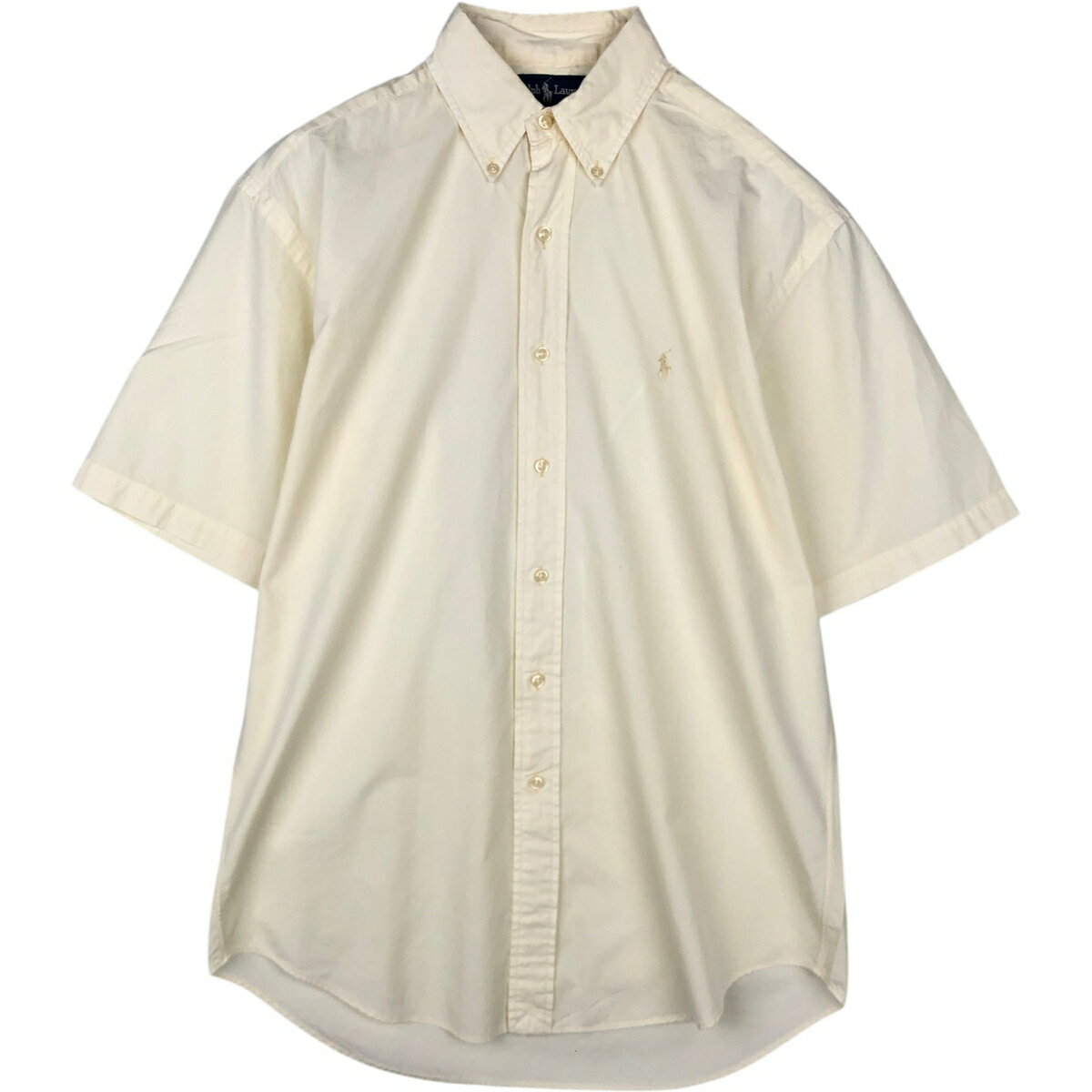 Rakuten - 古着 ラルフローレン Ralph Lauren BLAKE 半袖 ボタンダウンシャツ メンズS相当 /eaa623561 【中古】 【260606】