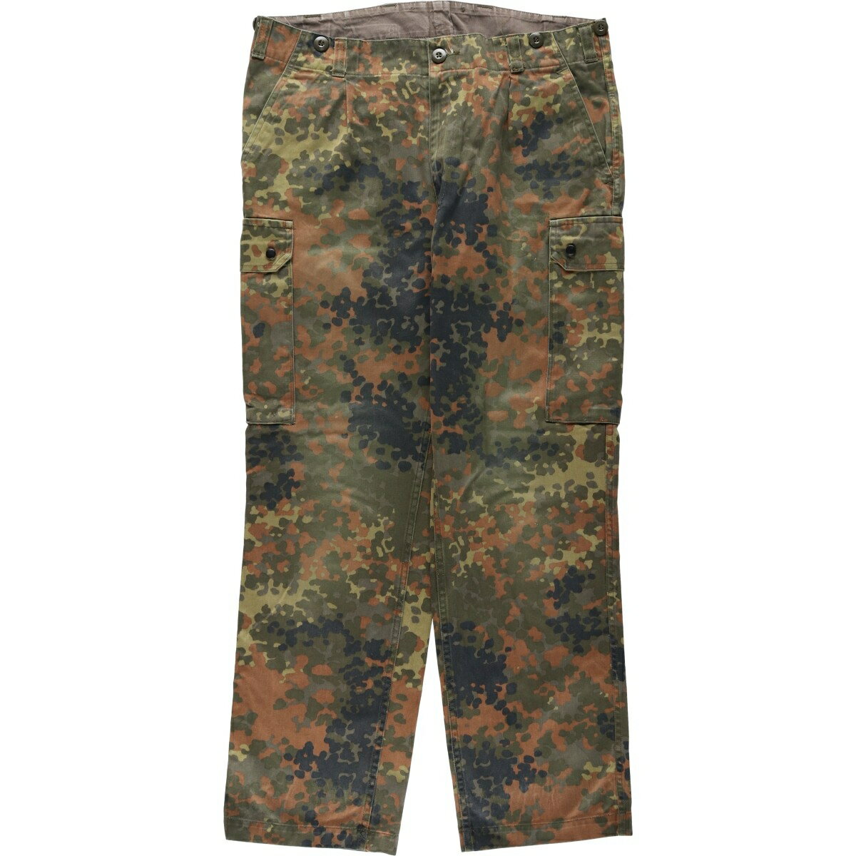 古着 00'S ドイツ軍 迷彩柄 フレクターカモ ミリタリー カーゴパンツ Gr.9 メンズw36相当 /eaa623721 【中古】 【260606】