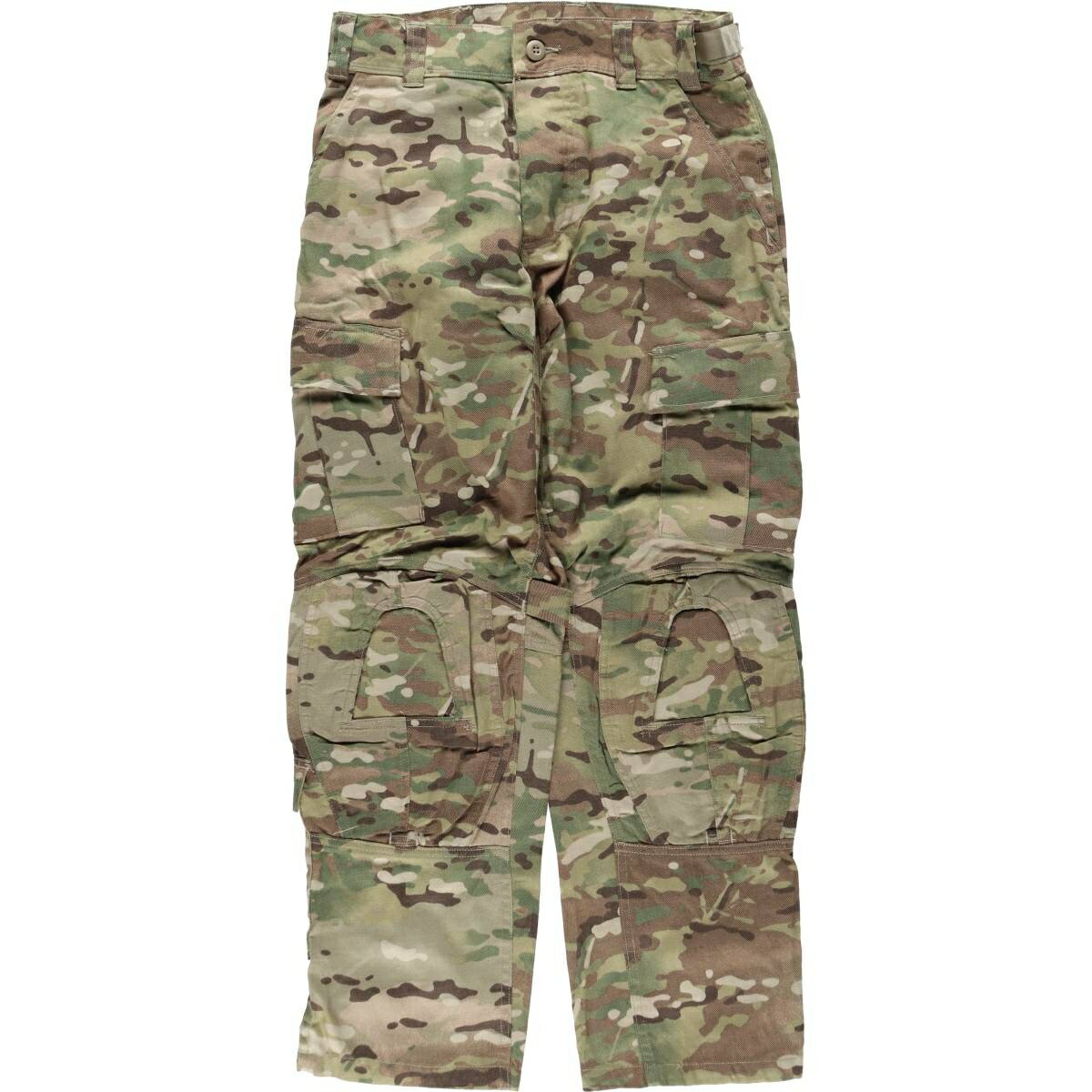 古着 米軍実品 迷彩柄 マルチカムカモ ミリタリー カーゴパンツ コンバットパンツ USA製 SMALL-SHORT メンズS相当 /eaa623733 【中古】 【260606】