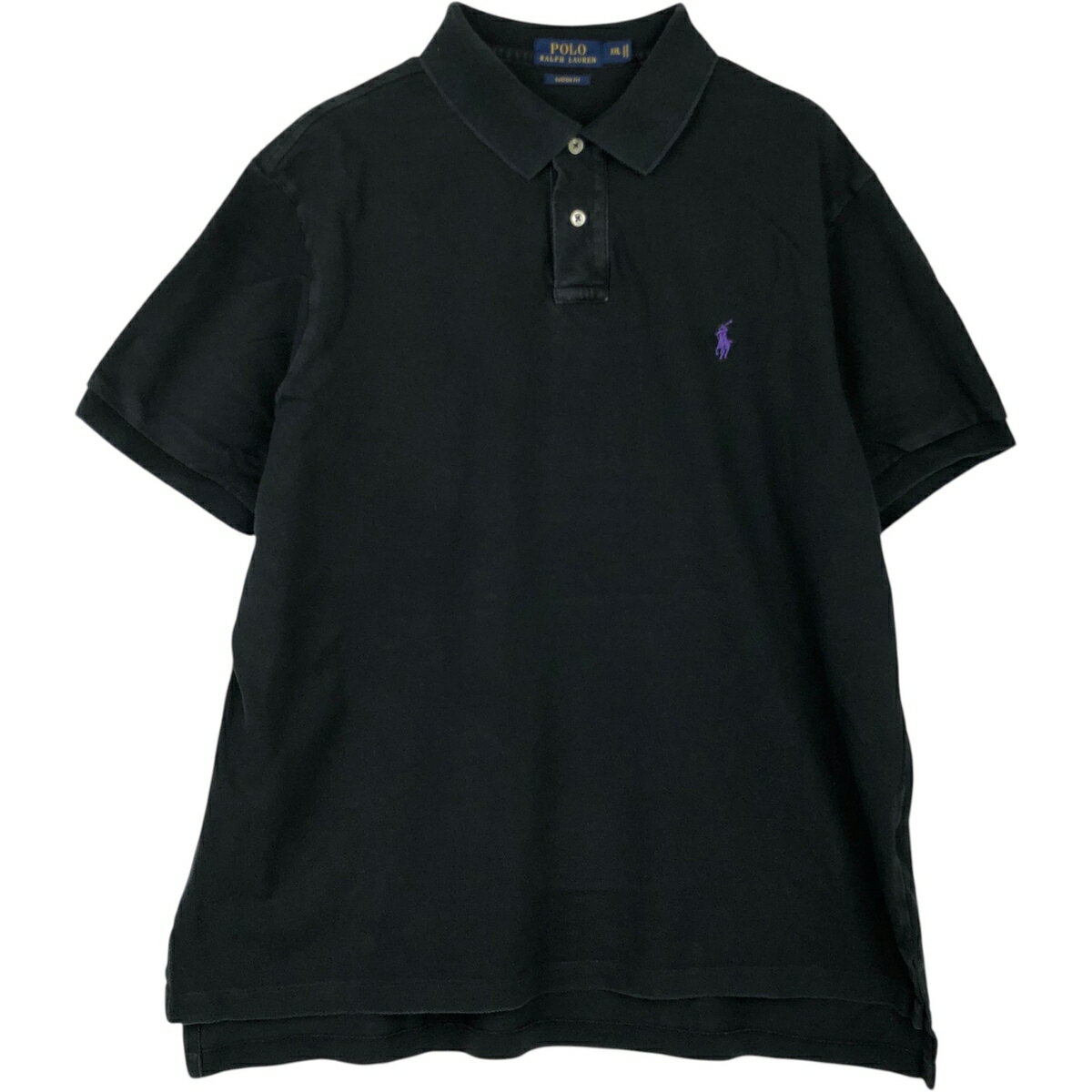 商品詳細 ブランド・Ralph Lauren・ラルフローレン・ 特徴・半袖・レギュラーカラー・ モデル/形状・POLO RALPH LAUREN CUSTOM FIT・半袖 ポロシャツ・ 素材・コットン:100%・ 色・ブラック系 黒色・ 柄・無地・ワンポイント・ 生産国・ベトナム製・ 年代 サイズ・メンズXXL・表記サイズ:XXL・着丈:73cm・身幅:64.5cm・肩幅:49cm・袖丈:22.5cm・ コンディション・C・ カテゴリ・メンズ・トップス・ポロシャツ・無地ポロシャツ・ 商品番号・eaa623766・ 取扱店・・ スタッフコメントRalph Lauren POLO RALPH LAUREN CUSTOM FIT 半袖 ポロシャツ / メンズXXL / 商品番号 eaa623766 USEDですので使用感などございますが、まだまだご愛用していただけます。 古着という事をご理解の上ご注文よろしくお願いします。 【状態追記】 ●内、襟・両脇に汚れ※状態は当社独自の基準です。 着用感表記サイズ着丈身幅肩幅袖丈 メンズXXLXXL(※着用感、表記サイズは目安です。)73cm64.5cm49cm22.5cm ※測定値の若干の誤差はご了承下さい。サイズガイドはこちら ブランドRalph Laurenラルフローレン 特徴半袖 / レギュラーカラーモデル/形状POLO RALPH LAUREN CUSTOM FIT / 半袖 ポロシャツ素材コットン:100%色ブラック系 黒色柄無地 / ワンポイント生産国ベトナム製年代-カテゴリ無地ポロシャツ商品番号eaa623766取扱店　　 ラルフローレンの他の商品を見る無地ポロシャツの他の商品を見る