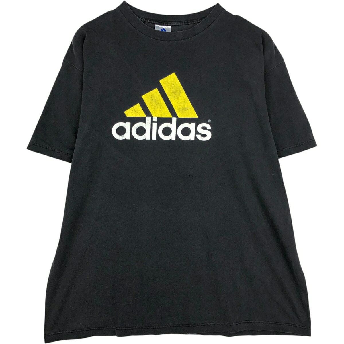 樂天商城 - 古着 90'S~ アディダス adidas ロゴTシャツ USA製 メンズXL相当 /eaa623859 【中古】 【260606】