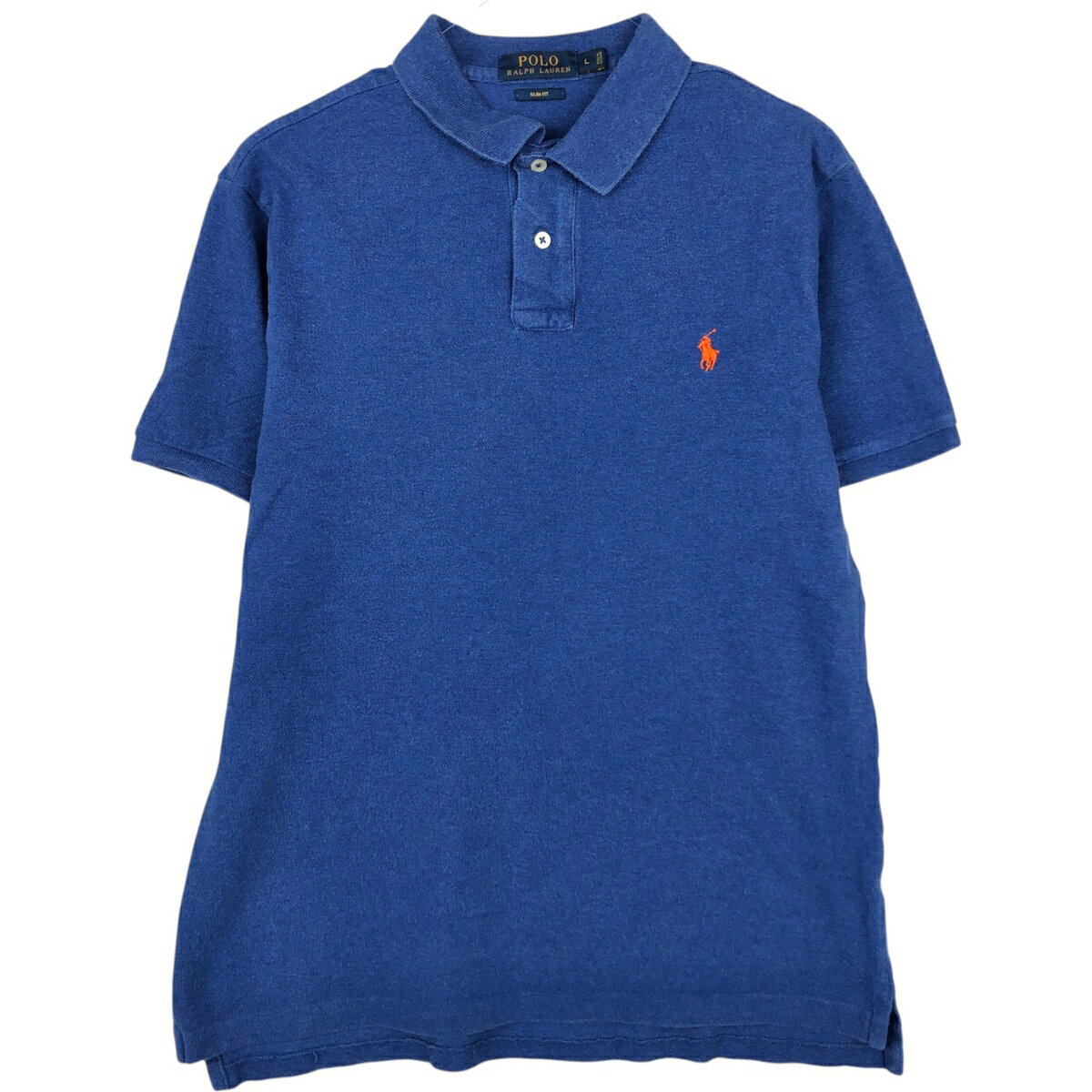 樂天商城 - 古着 ラルフローレン Ralph Lauren POLO RALPH LAUREN SLIM FIT 半袖 ポロシャツ メンズL相当 /eaa623900 【中古】 【260606】
