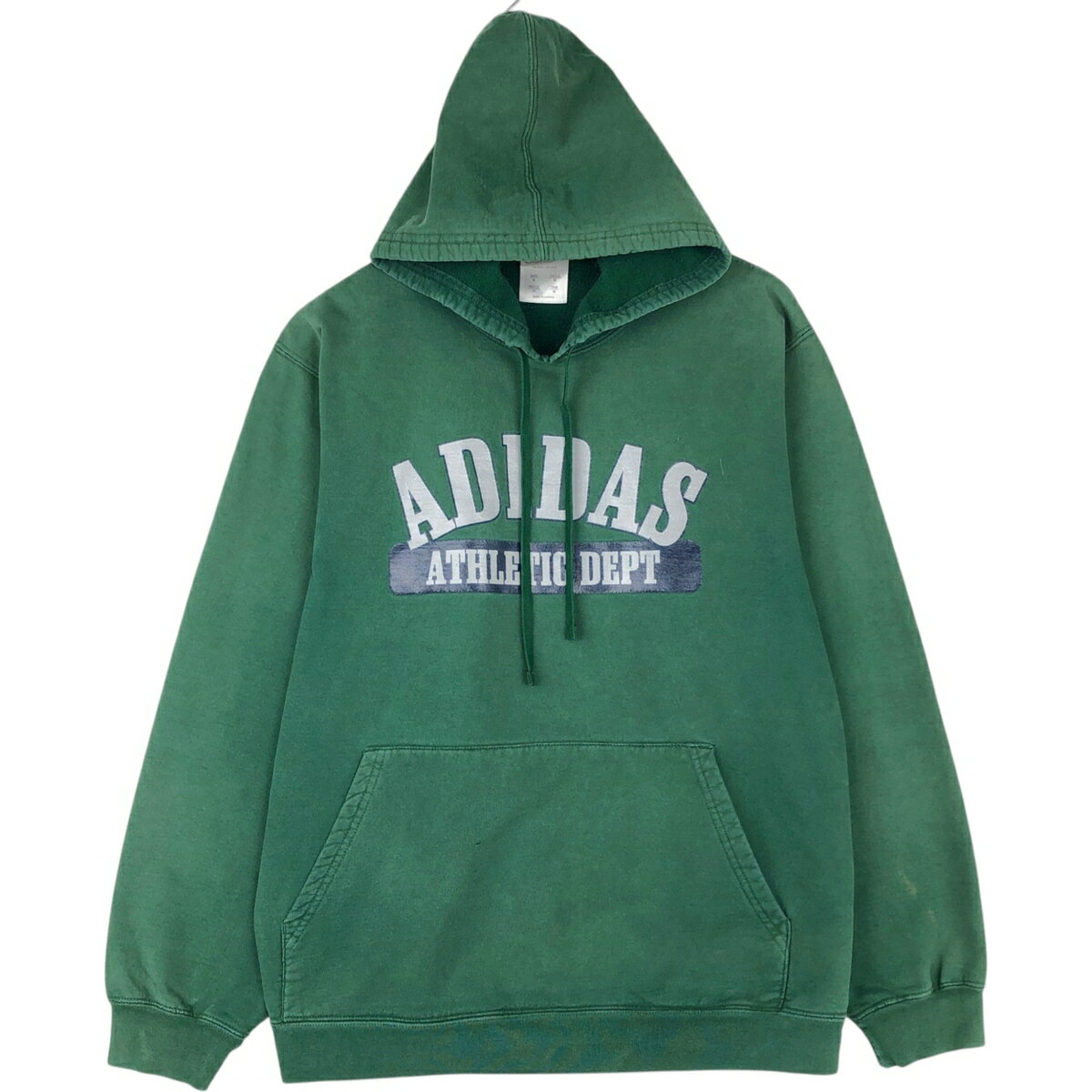 Rakuten - 古着 00'S アディダス adidas スウェットプルオーバーパーカー カナダ製 メンズM相当 /eaa624004 【中古】 【260309】 グリーン系 春夏秋冬