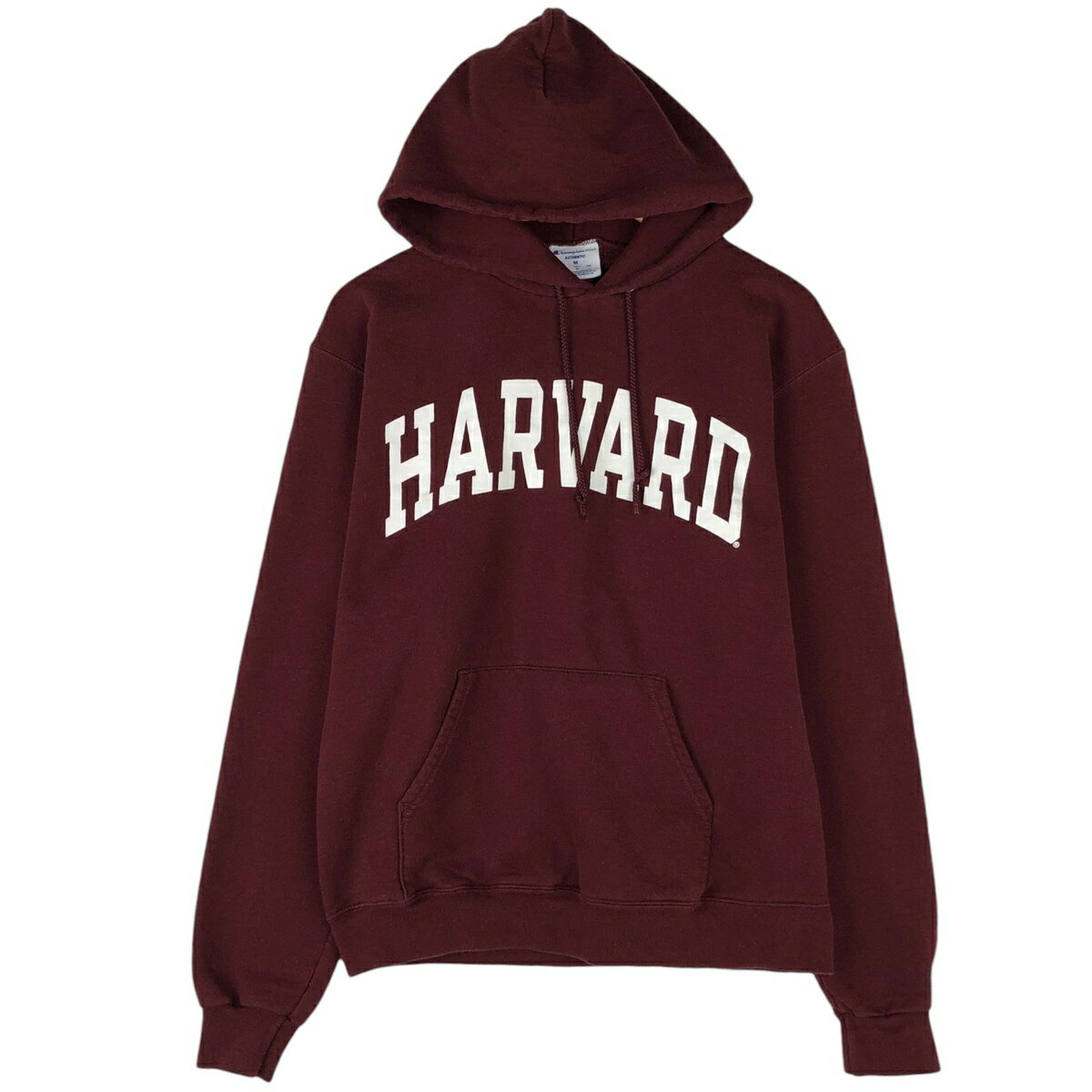 樂天商城 - 古着 チャンピオン Champion HARVARD UNIVERSITY ハーバード大学 カレッジ スウェットプルオーバーパーカー メンズM相当 /eaa624055 【中古】 【260309】 レッド系 春夏秋冬