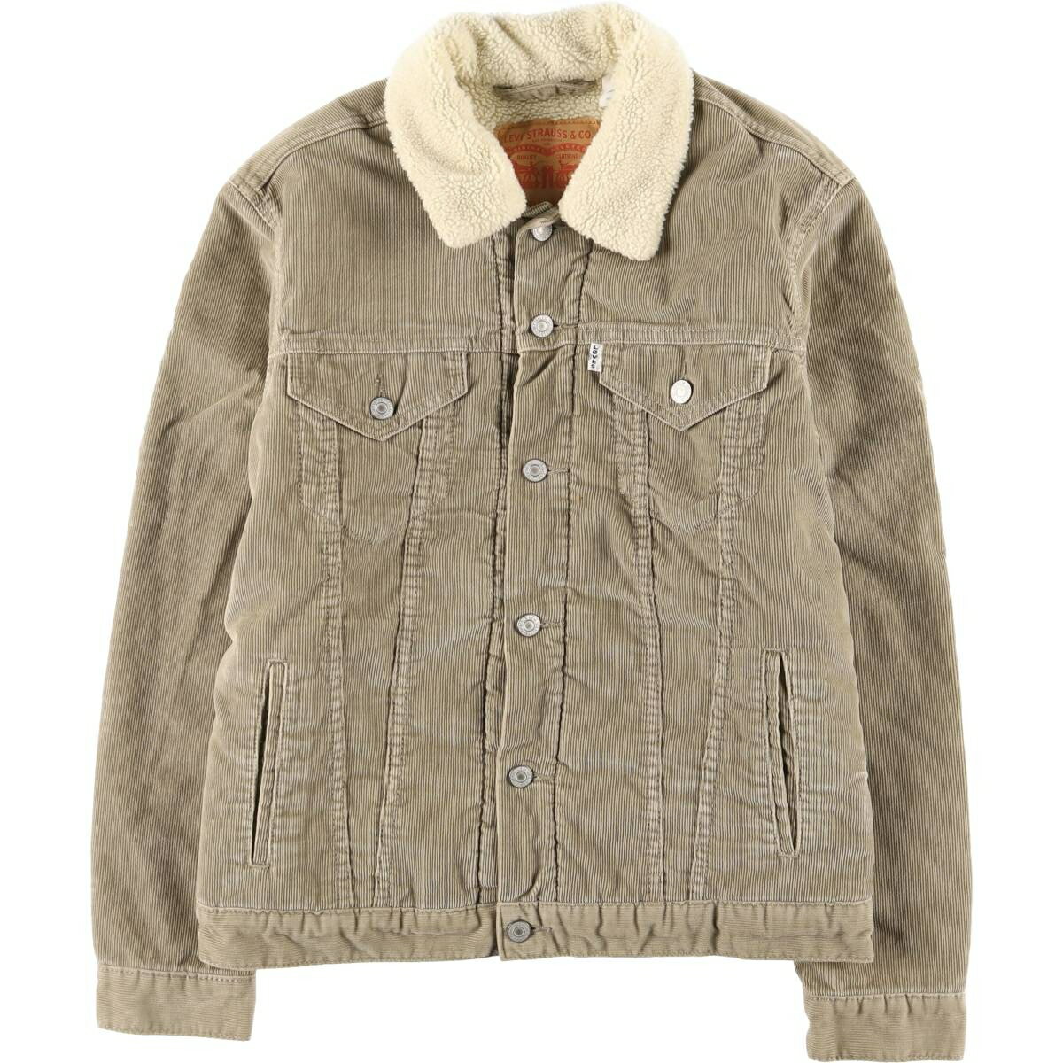 古着 リーバイス Levi's トラッカージャケット コーデュロイボアジャケット メンズM相当 /eaa624198 【中古】 【260313】
