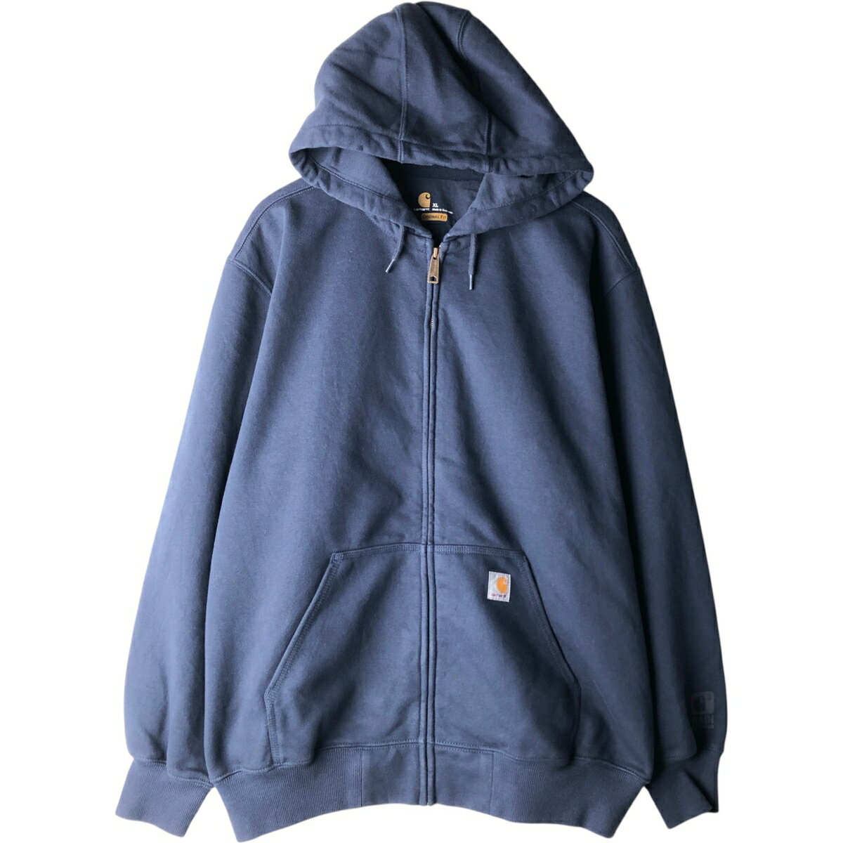 樂天商城 - 古着 カーハート Carhartt ORIGINAL FIT スウェットフルジップパーカー メンズXL相当 /eaa624235 【中古】 【260308】 ネイビー系 春夏秋冬