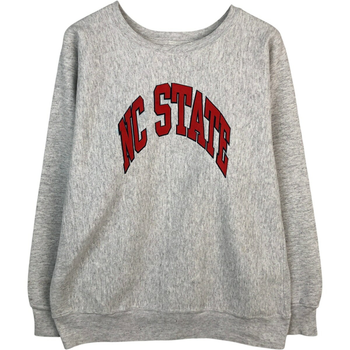 古着 80'S ヘインズ Hanes BEEFY-T 青タグ NORTH CAROLINA ノースカロライナ大学 カレッジスウェットシャツ トレーナー USA製 メンズXL相当 ヴィンテージ /eaa624662 【中古】 【260308】