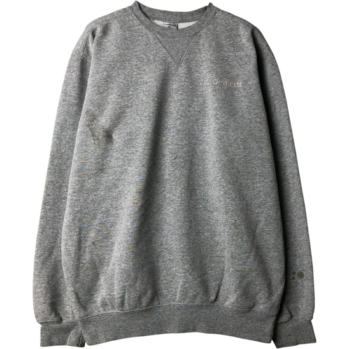 古着 カーハート Carhartt ワンポイントロゴスウェットシャツ トレーナー メンズM相当 /eaa624674 【中古】 【260309】 グレー系 春夏秋冬