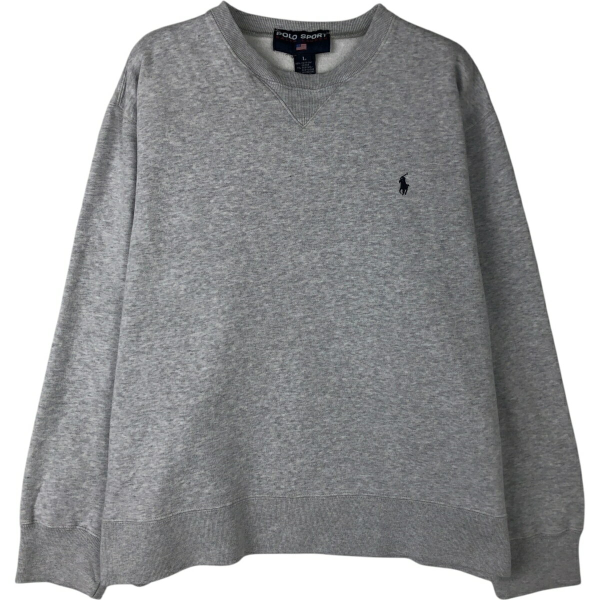 樂天商城 - 古着 ラルフローレン Ralph Lauren POLO SPORT ポロスポーツ スウェットシャツ トレーナー メンズL相当 /eaa624689 【中古】 【260315】 ホワイト系 春夏秋冬