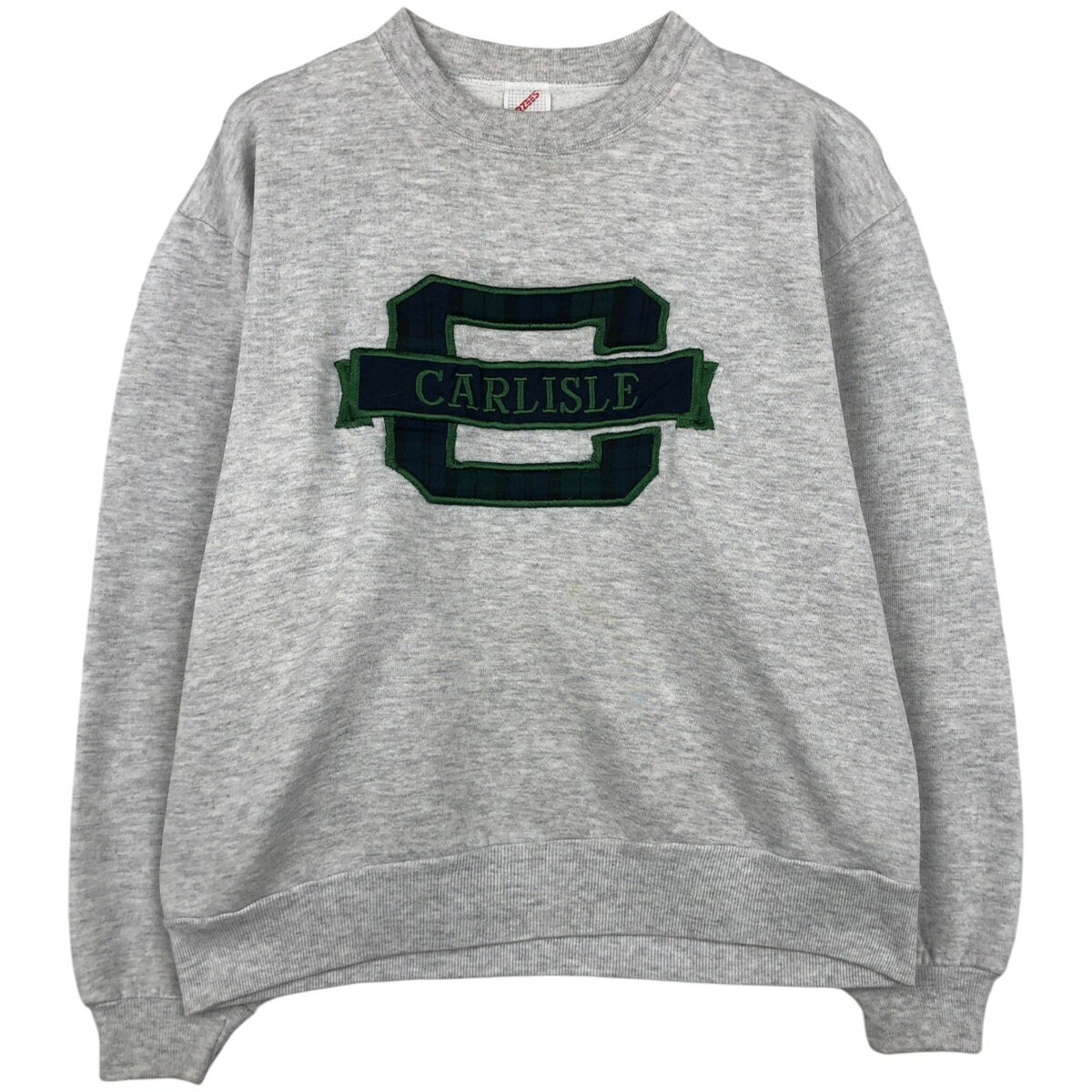 Rakuten - 古着 80~90'S ジャージーズ Jerzees カレッジスウェットシャツ トレーナー USA製 メンズM相当 ヴィンテージ /eaa624854 【中古】 【260313】 グレー系 春夏秋冬