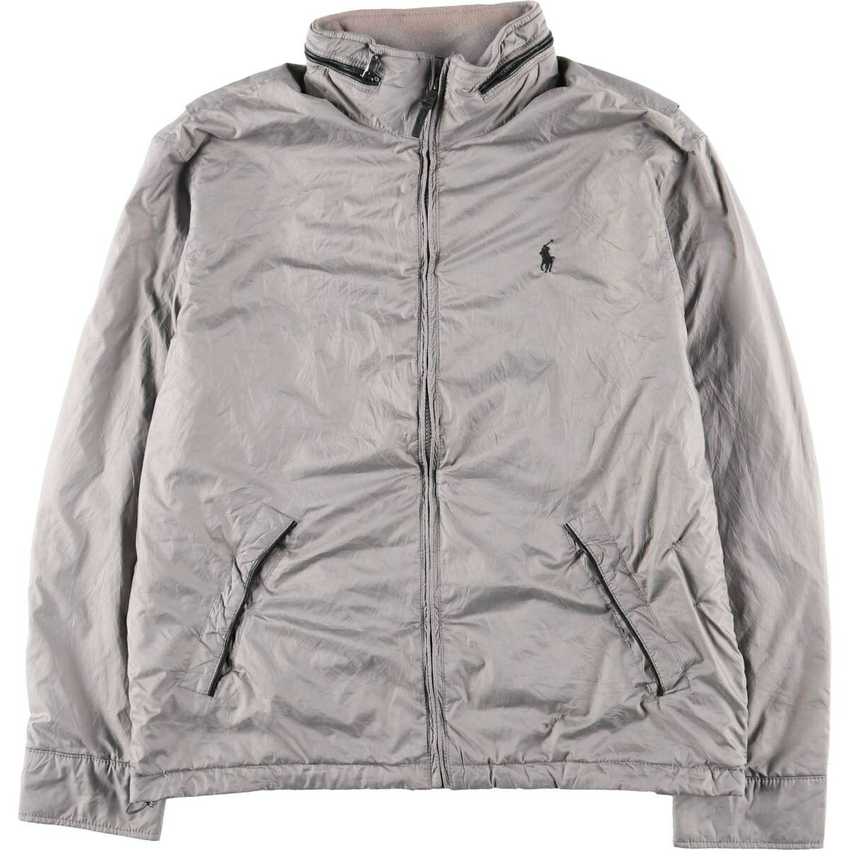 古着 ラルフローレン Ralph Lauren POLO by Ralph Lauren 中綿入り ダウンジャケット メンズM相当 /eaa624929 【中古】 【260313】 グレー系 春秋冬