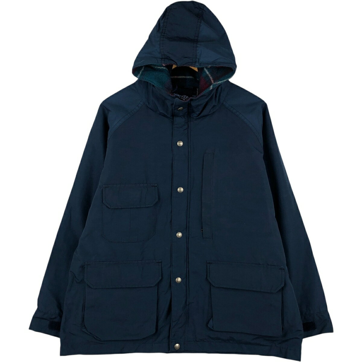 乐天商城 - 古着 80'S ウールリッチ WOOLRICH マウンテンパーカー シェルジャケット レディースXL相当 ヴィンテージ /eaa624953 【中古】 【260314】 【ADEL/アデル】 ネイビー系 春秋冬