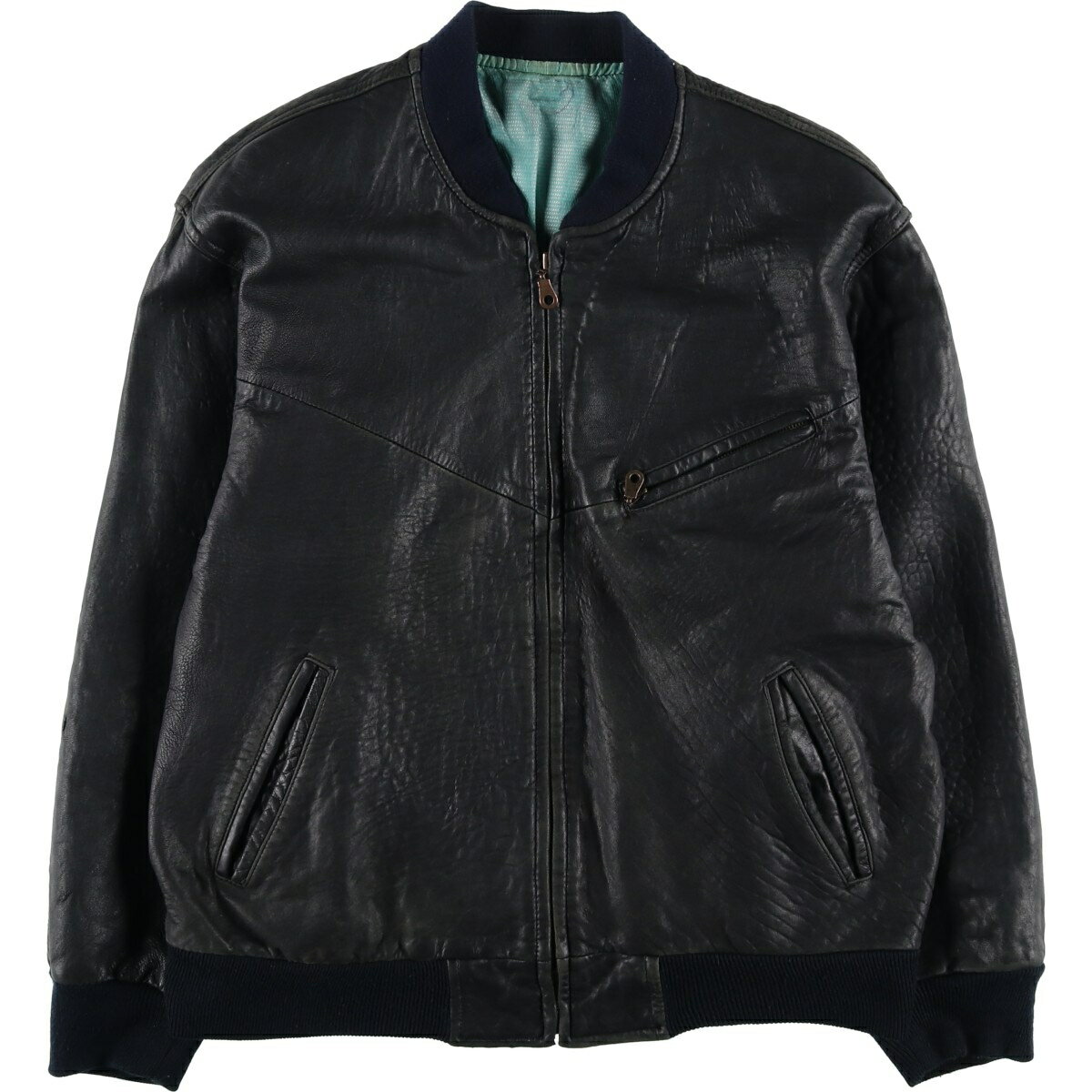 古着 レザーブルゾン メンズL相当 /eaa625083 【中古】 【260314】