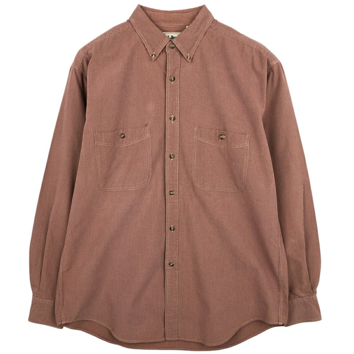 Blamink 25SS ギンガムチェックシャツ 36茶色 未使用品
