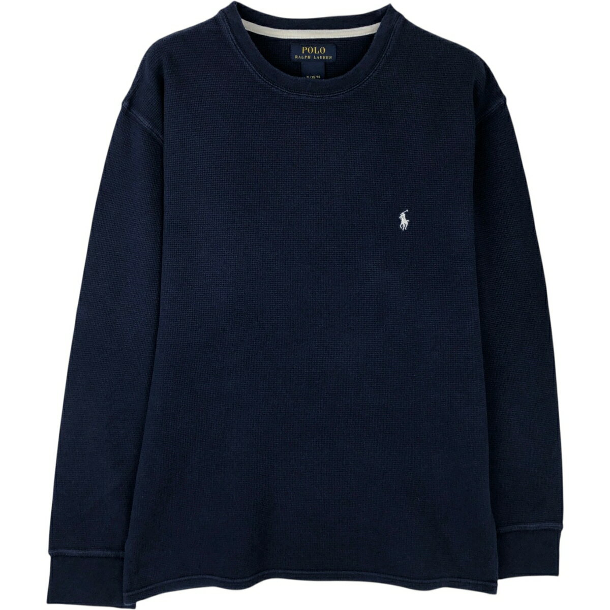 Rakuten - 古着 ラルフローレン Ralph Lauren POLO RALPH LAUREN サーマルロングTシャツ メンズXL相当 /eaa625325 【中古】 【260314】 ネイビー系 春夏秋