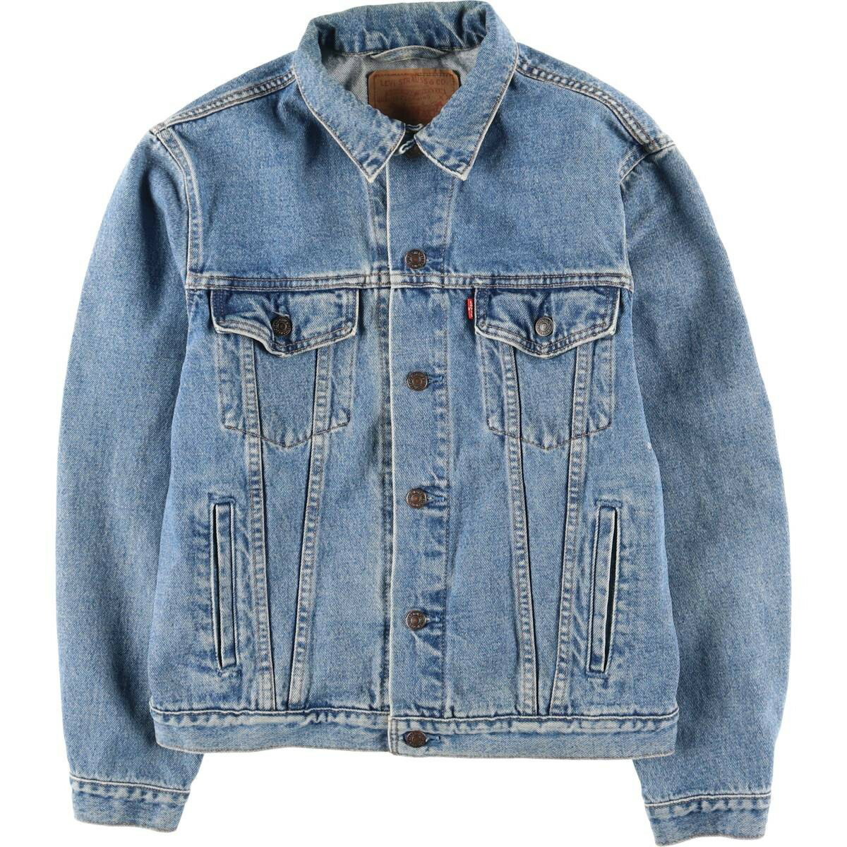 古着 90'S リーバイス Levi's 70503-0214 デニムジャケット Gジャン メンズM相当 ヴィンテージ /eaa625487 【中古】 【260314】 ブルー系 春秋冬