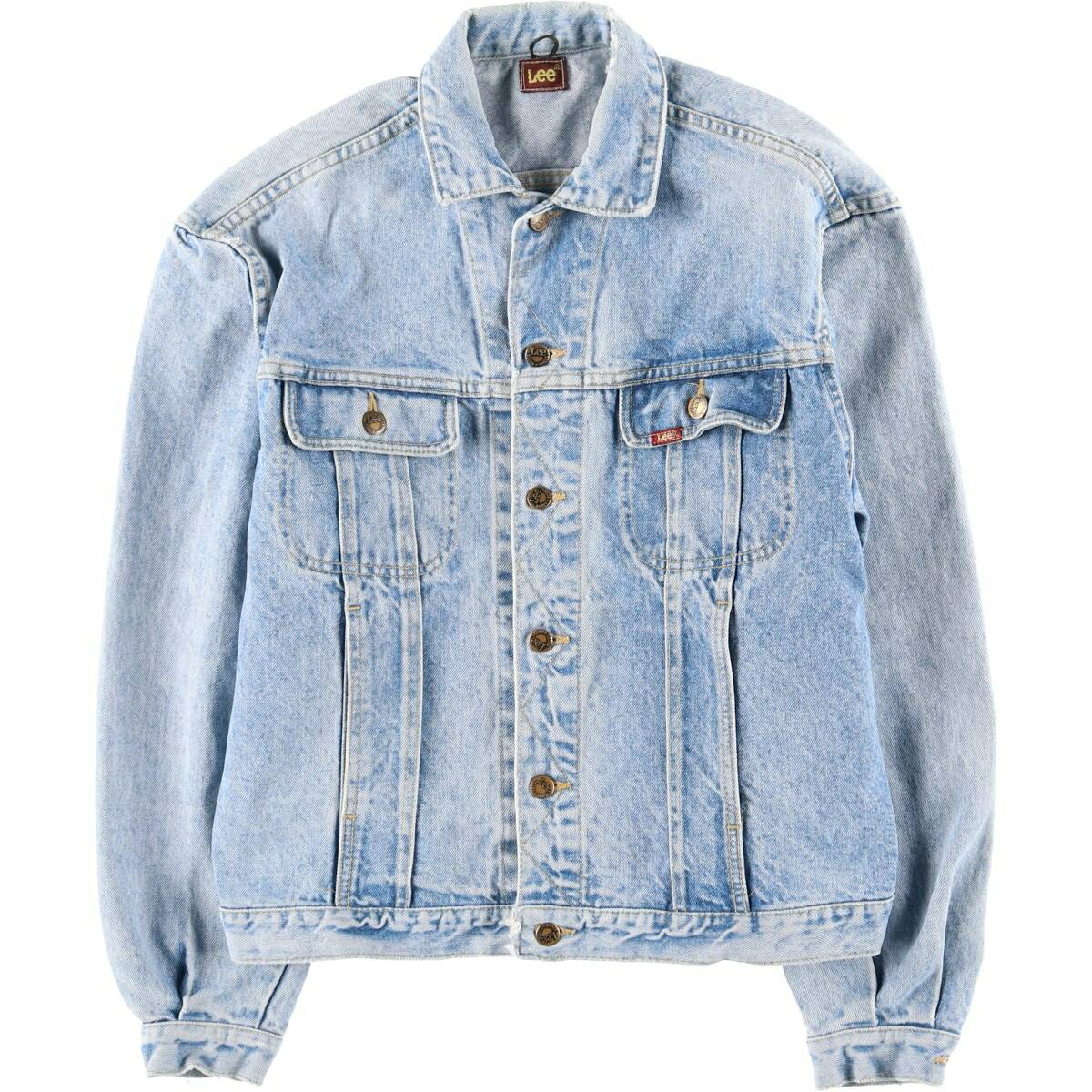 古着 80'S~ リー Lee ROUGH RIDERS デニムジャケット Gジャン メンズS相当 ヴィンテージ /eaa625489 【中古】 【260314】