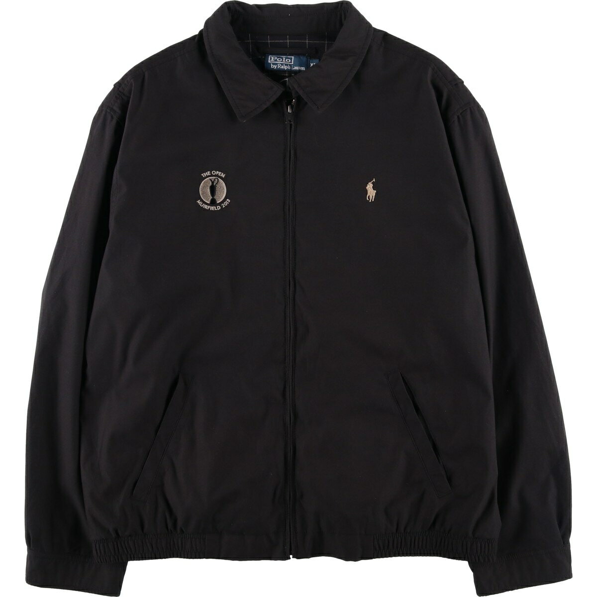 Rakuten - 古着 ラルフローレン Ralph Lauren POLO by Ralph Lauren MERCEDES BENZ メルセデスベンツ スイングトップ スポーツジャケット メンズXL相当 /eaa625569 【中古】 【260314】 ブラック系 春秋冬