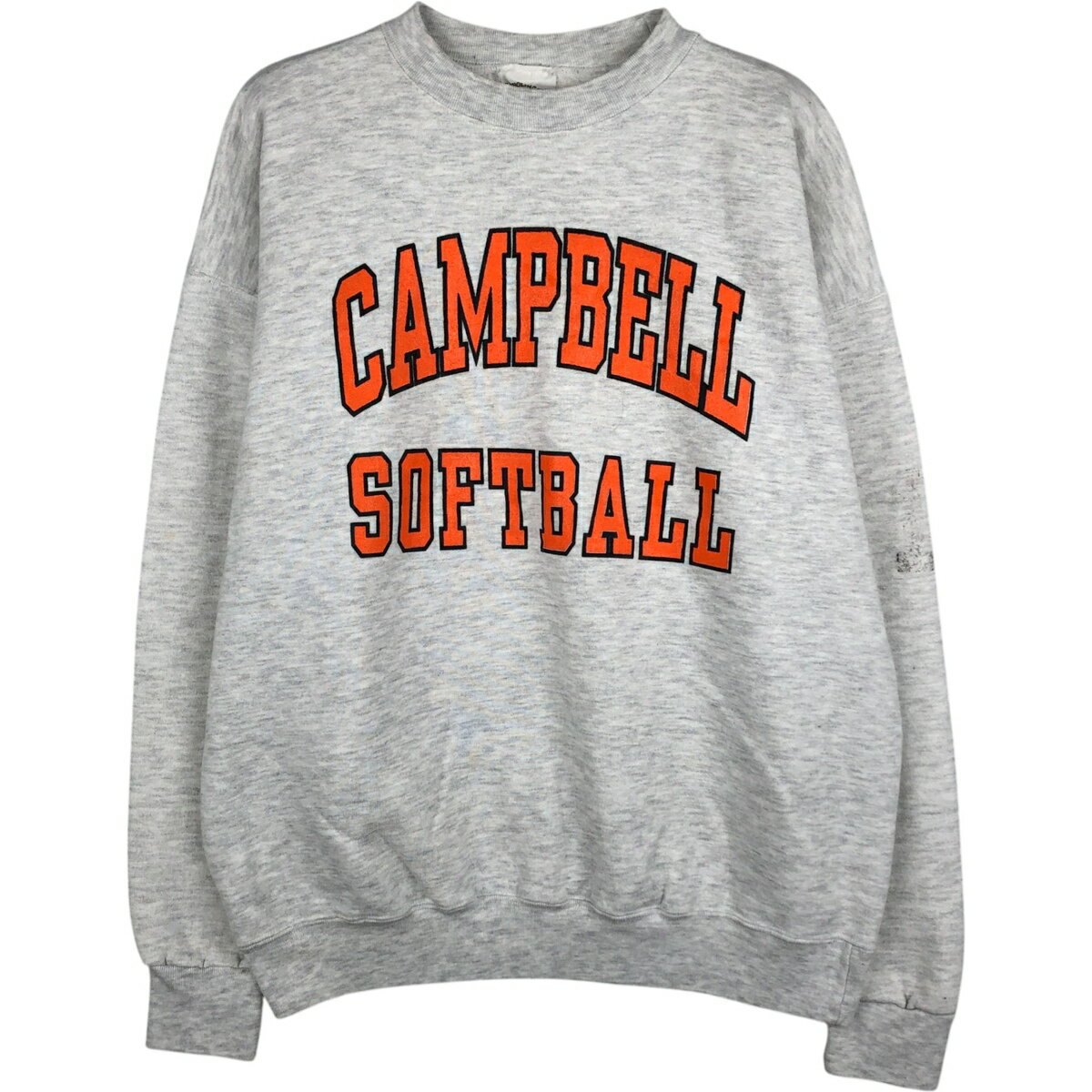 樂天商城 - 古着 90'S CAROLINA CONNECTION カレッジスウェットシャツ トレーナー USA製 メンズXL相当 ヴィンテージ /eaa625669 【中古】 【260319】 グレー系 春夏秋冬