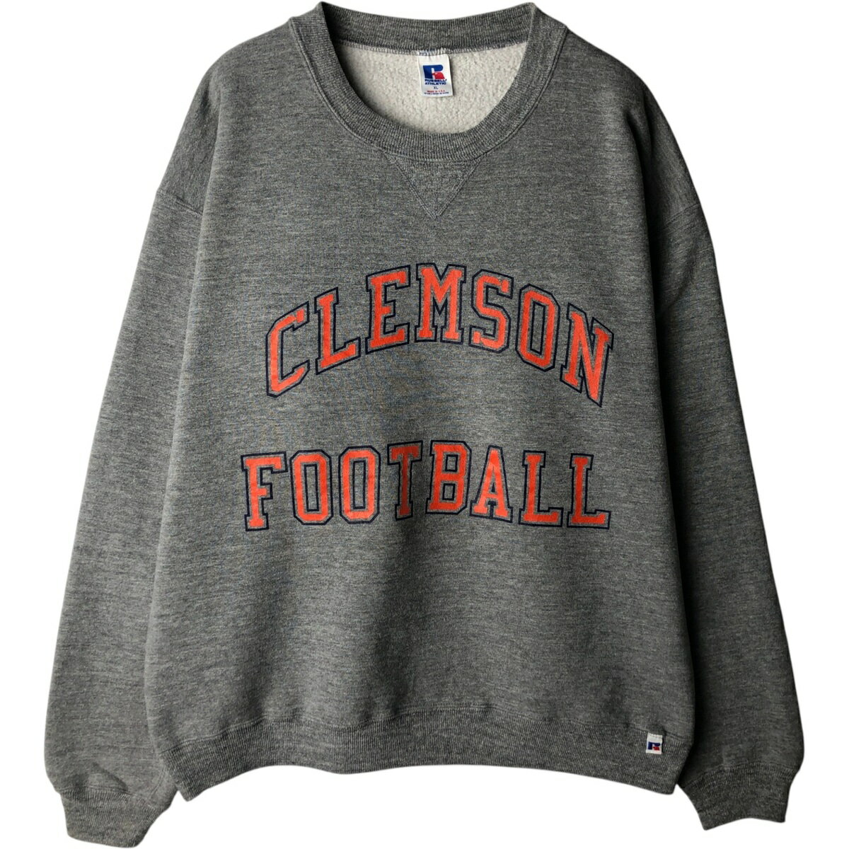 樂天商城 - 古着 90'S ラッセル Russell ATHLETIC カレッジスウェットシャツ トレーナー USA製 メンズXL相当 ヴィンテージ /eaa625683 【中古】 【260319】 グレー系 春夏秋冬