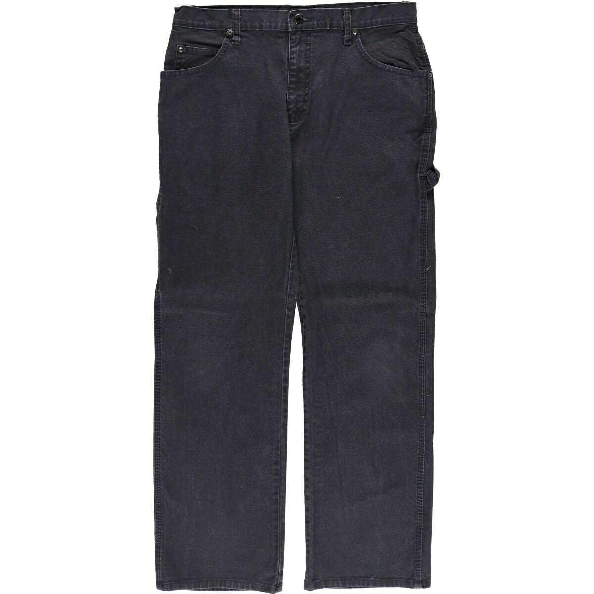 樂天商城 - 古着 ディッキーズ Dickies ダックペインターパンツ メンズw34相当 /eaa625843 【中古】 【260315】 ブラック系 春夏秋冬