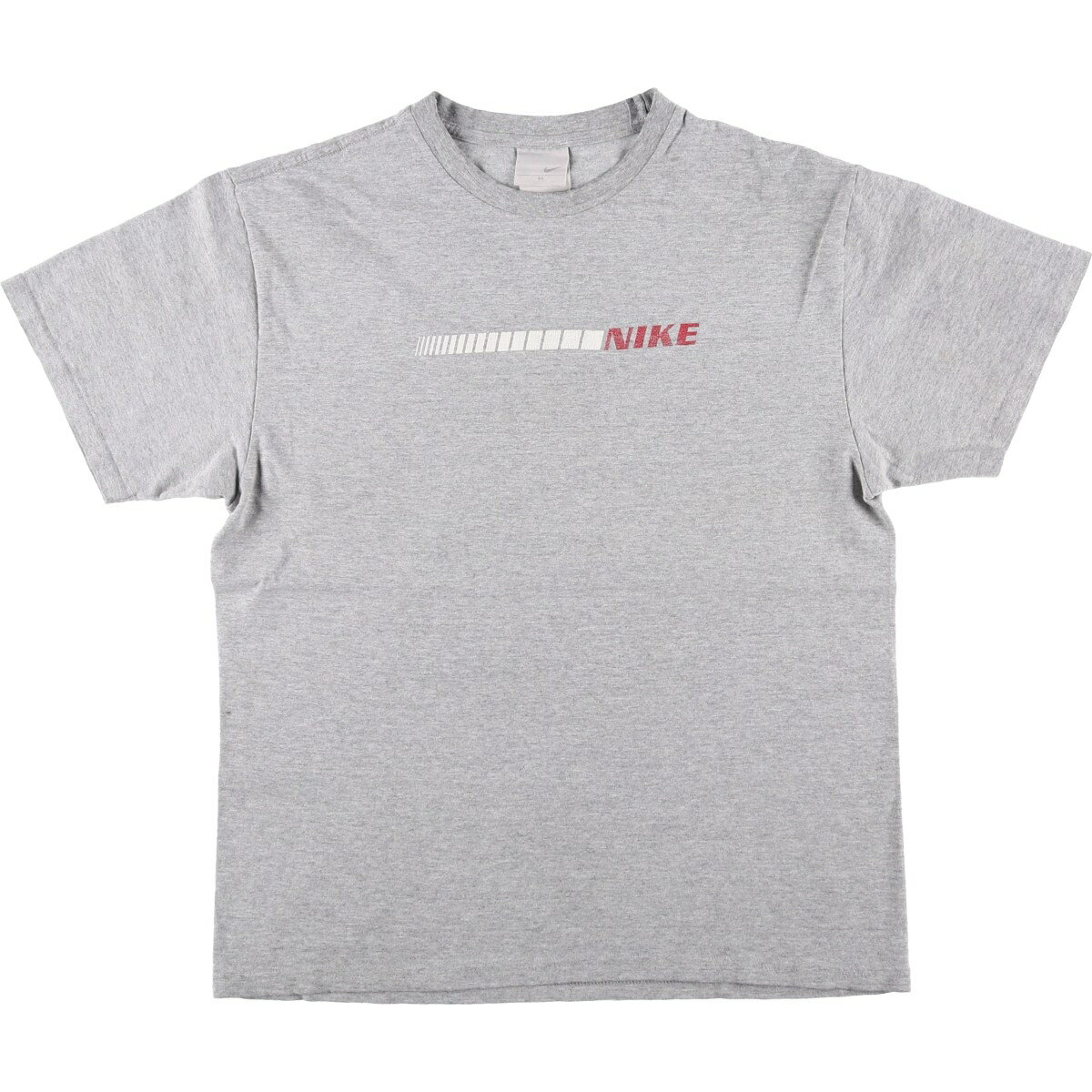 樂天商城 - 古着 ナイキ NIKE ロゴプリントTシャツ カナダ製 メンズM相当 /eaa626115 【中古】 【260316】 グレー系 春夏秋