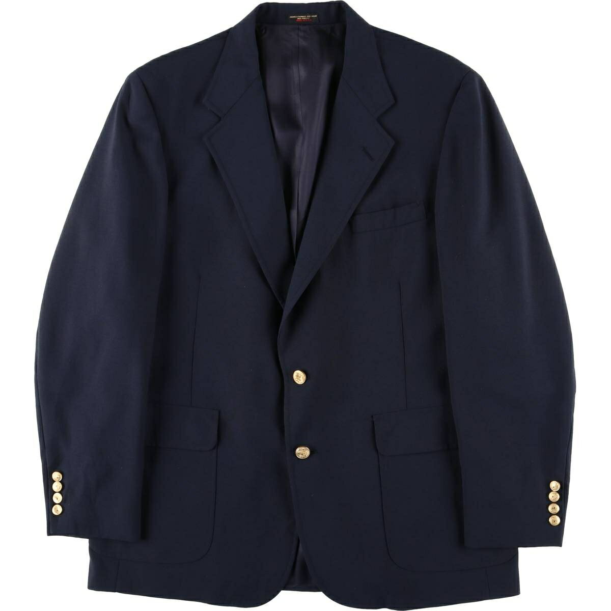 樂天商城 - 古着 GORDON THOMAS 紺ブレザー テーラードジャケット USA製 メンズL相当 /eaa626193 【中古】 【260316】 ネイビー系 春秋冬