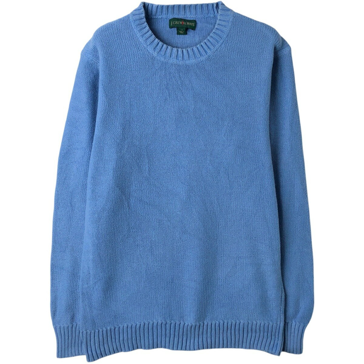 Rakuten - 古着 90'S ジェイクルー J.Crew コットンニットセーター レディースXS相当 /eaa626284 【中古】 【260322】 【ADEL/アデル】 ブルー系 秋冬