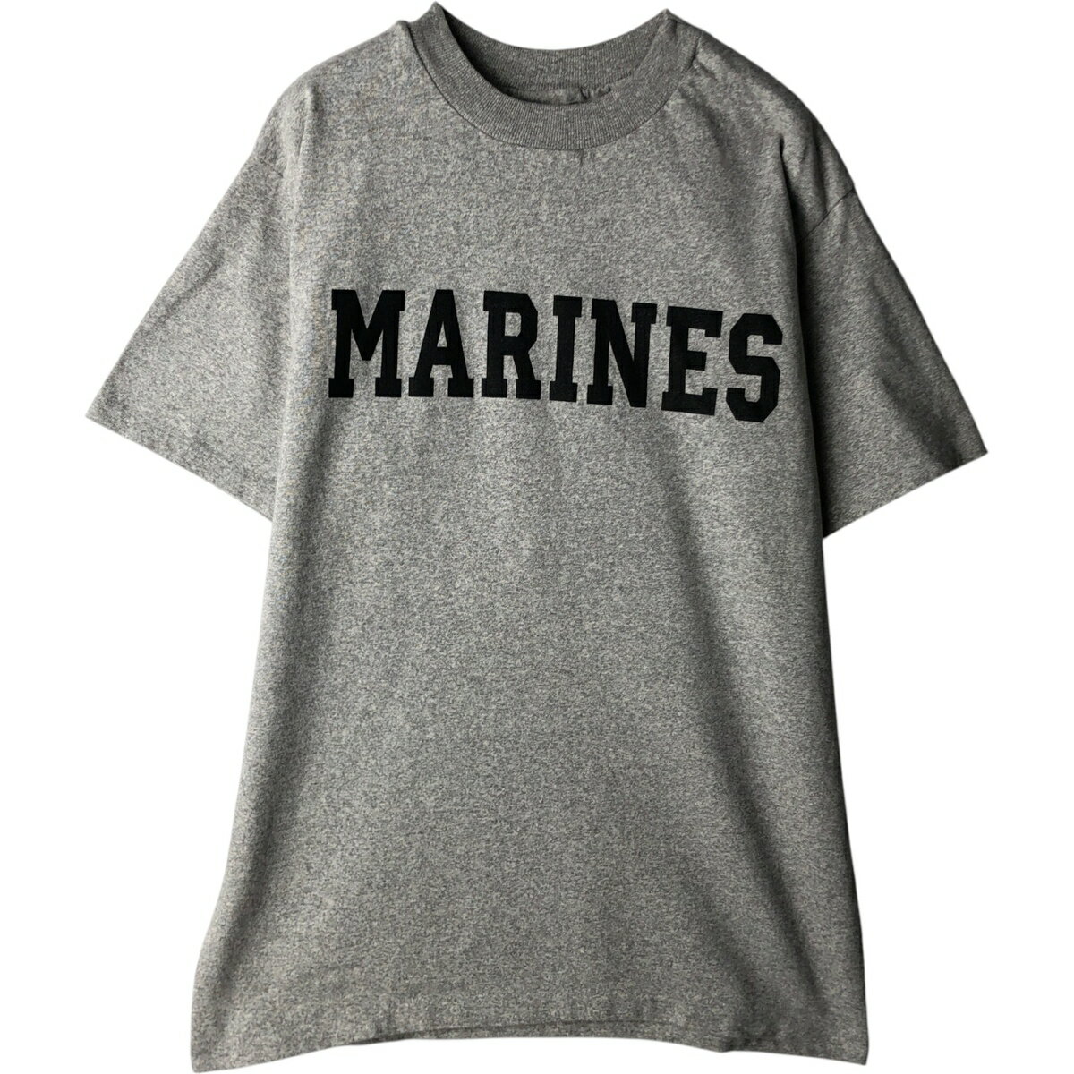 樂天商城 - 古着 U.S. Naval Academy プリントTシャツ USA製 メンズM相当 /eaa626318 【中古】 【260318】 グレー系 春夏秋