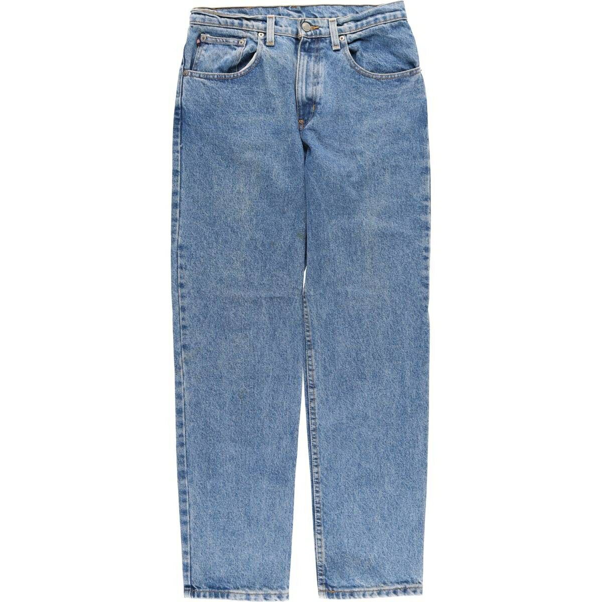 古着 ラルフローレン Ralph Lauren POLO JEANS COMPANY テーパードデニムパンツ レディースL(w30)相当 /eaa626451 【中古】 【260322】 【ADEL/アデル】 ブルー系 春夏秋冬