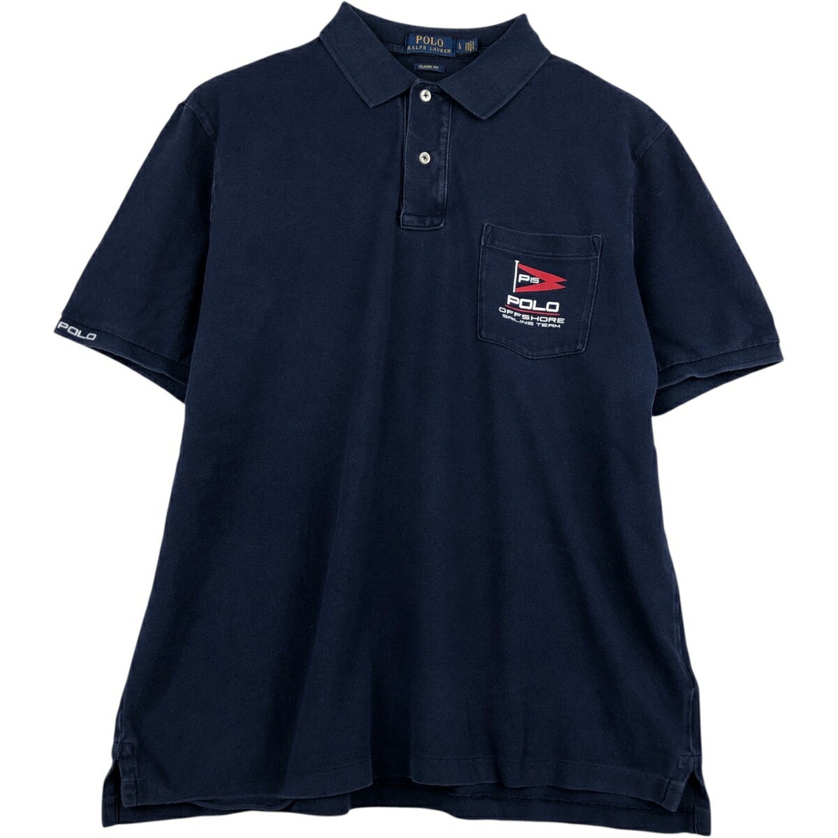 乐天商城 - 古着 ラルフローレン Ralph Lauren POLO RALPH LAUREN CLASSIC FIT 半袖 ポロシャツ メンズL相当 /eaa626560 【中古】 【260411】