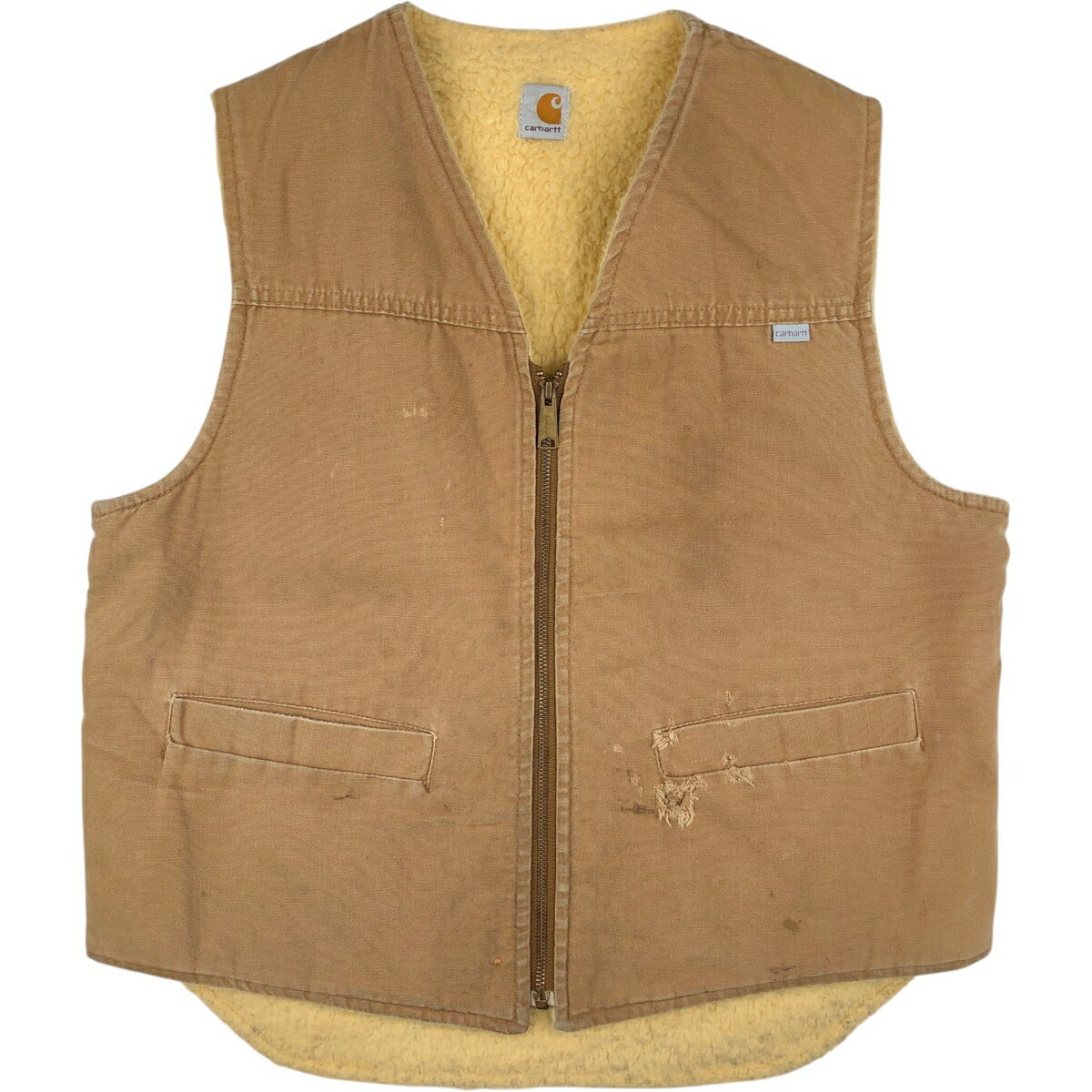 古着 90'S カーハート Carhartt ダックベスト USA製 メンズL相当 ヴィンテージ /eaa626599  