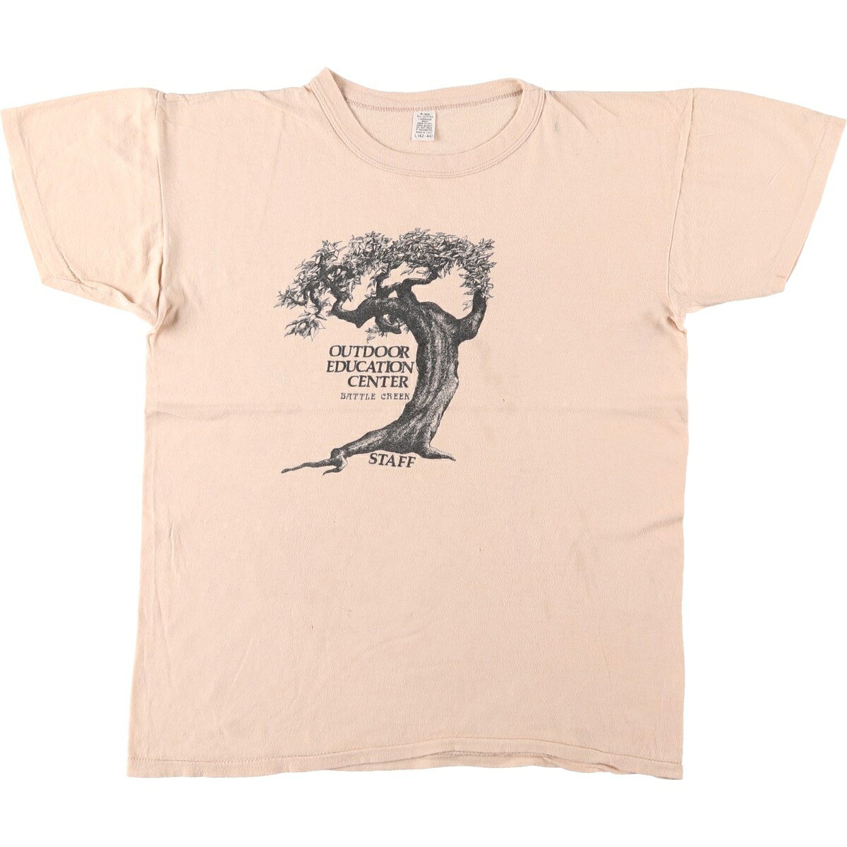 古着 80~90'S Battle Creek Outdoor Education Center プリントTシャツ USA製 メンズL相当 ヴィンテージ /eaa626837 【中古】 【260720】 【SS2609_10】