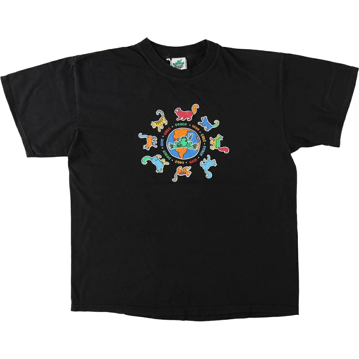 古着 Peace Frogs プリントTシャツ メンズL相当 /eaa626871  