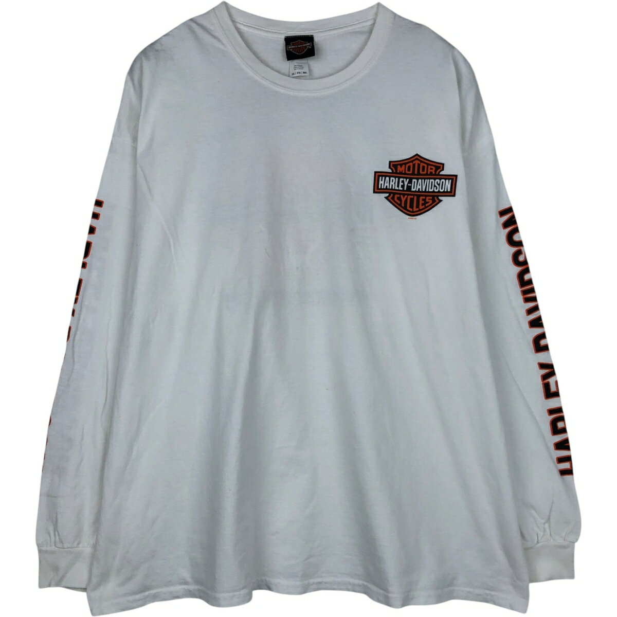 楽天市場】ハーレーダビッドソン ロンt（カラーホワイト）（Tシャツ
