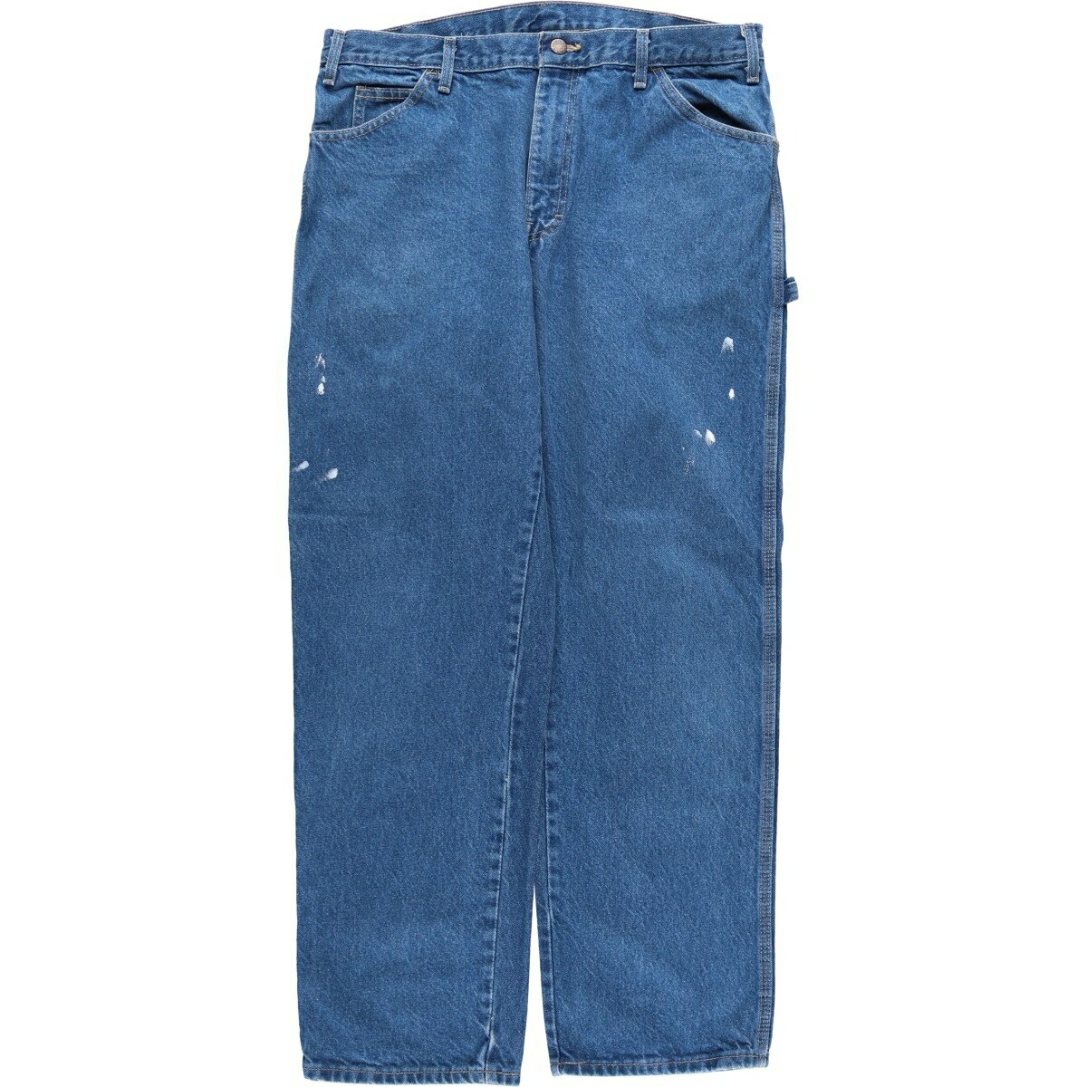Rakuten - 古着 ディッキーズ Dickies デニムペインターパンツ メンズw37相当 /eaa627232 【中古】 【260324】 ブルー系 春夏秋冬