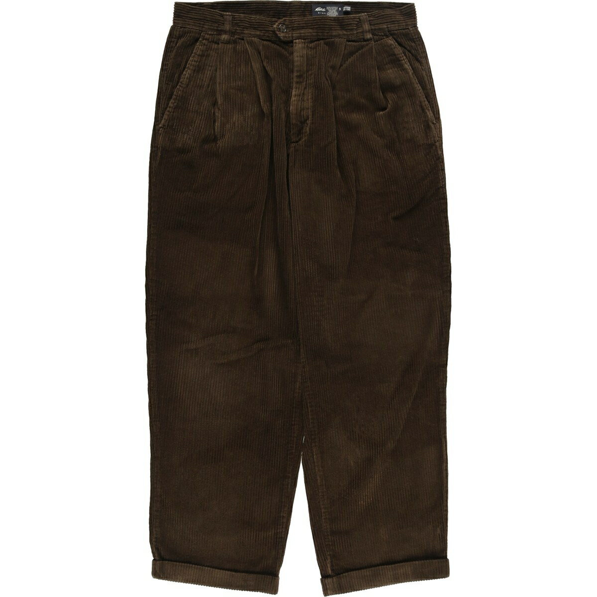 Rakuten - 古着 エディーバウアー Eddie Bauer ツータック 太畝 コーデュロイパンツ メンズw35相当 /eaa627298 【中古】 【260413】