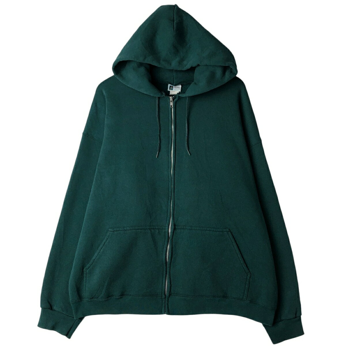Rakuten - 古着 90'S PRO SPIRIT スウェットフルジップパーカー USA製 メンズXXL相当 ヴィンテージ /eaa627386 【中古】 【260324】 グリーン系 春夏秋冬