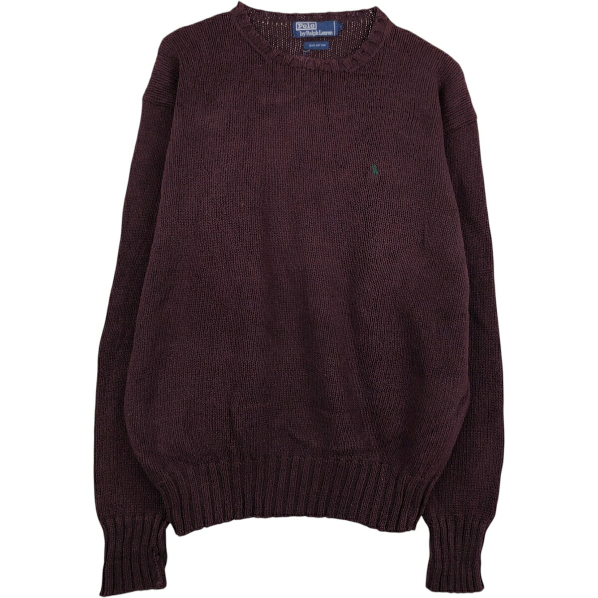 楽天市場】ralph lauren polo（カラーワインレッド）（ニット 