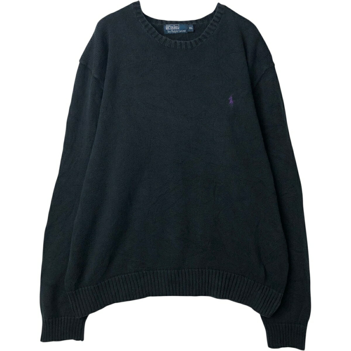 樂天商城 - 古着 ラルフローレン Ralph Lauren POLO by Ralph Lauren コットンニットセーター メンズXL相当 /eaa627504 【中古】 【260330】