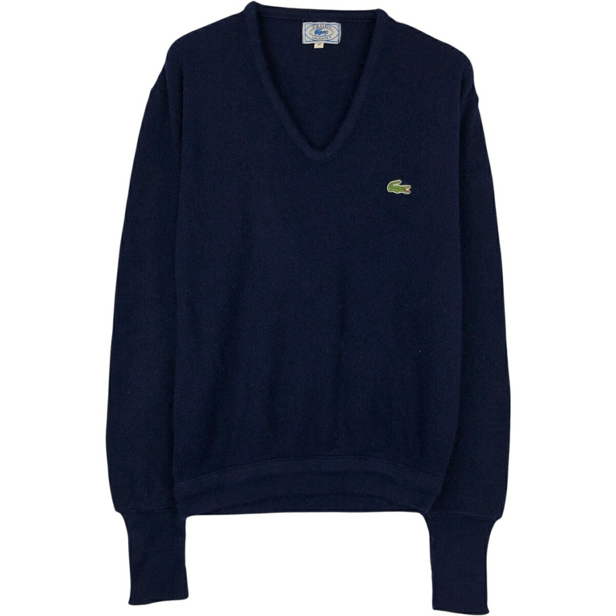 樂天商城 - 古着70~80'S ラコステ LACOSTE IZOD Vネック アクリルニットセーター USA製 メンズM相当 ヴィンテージ /eaa627549 【中古】 【260409】
