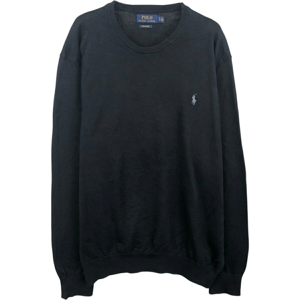 古着 ラルフローレン Ralph Lauren POLO RALPH LAUREN ピマコットンニットセーター メンズXL相当 /eaa627563 【中古】 【260329】