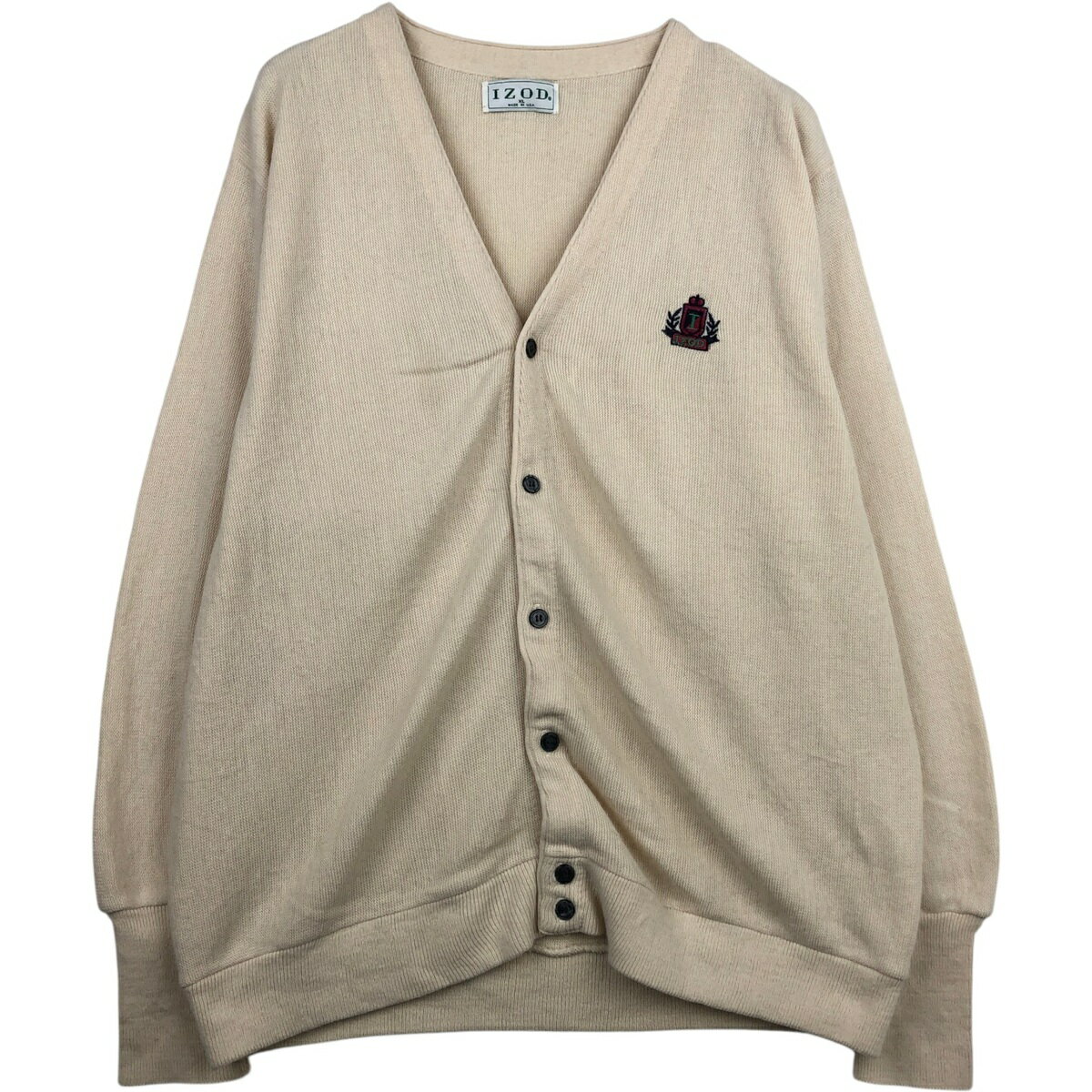 Rakuten - 古着 90'S IZOD ニットカーディガン USA製 メンズXL相当 ヴィンテージ /eaa627651 【中古】 【260417】
